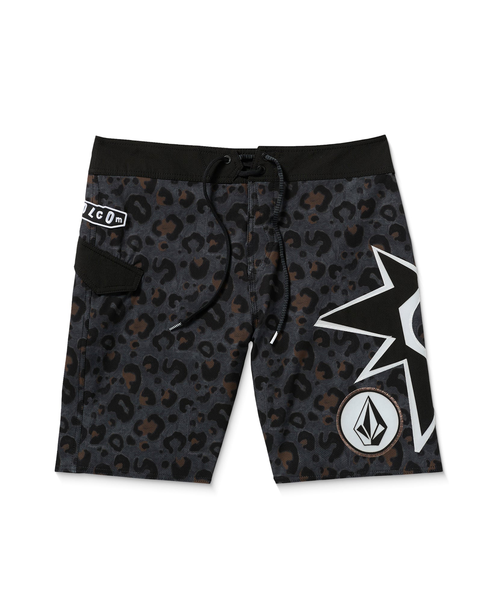 Volcom Stargazer Mod Board Shorts - Asphalt Black
