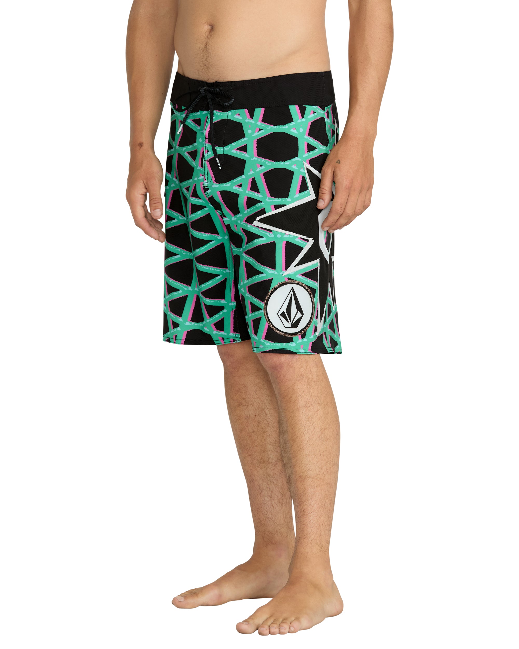 Volcom Stargazer Mod Board Shorts - Black