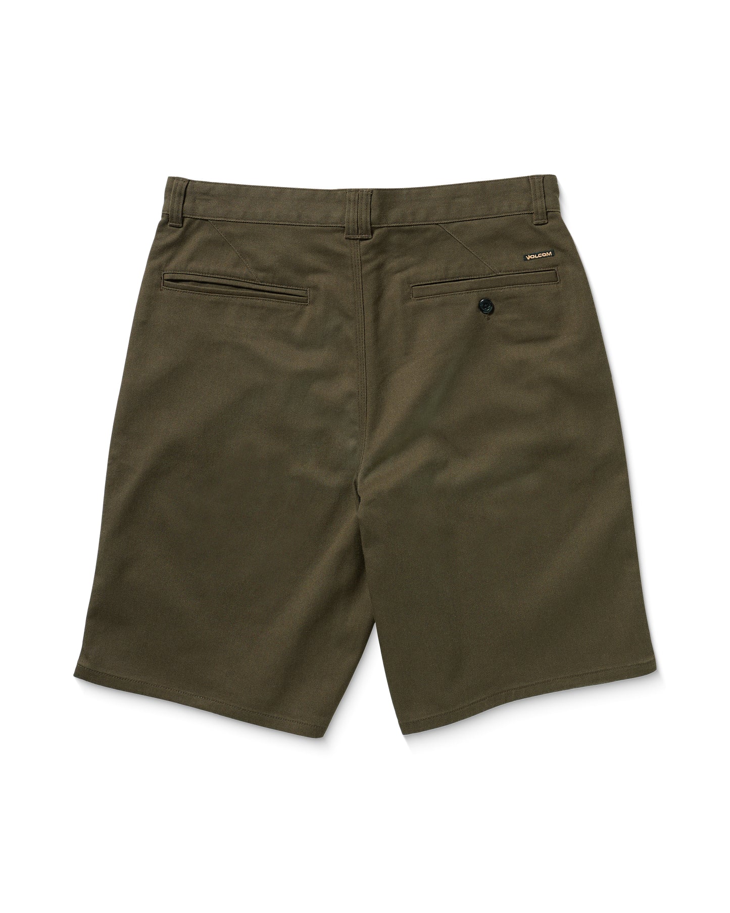 Volcom Billow Heavyweight Chino Short - Wren Brown