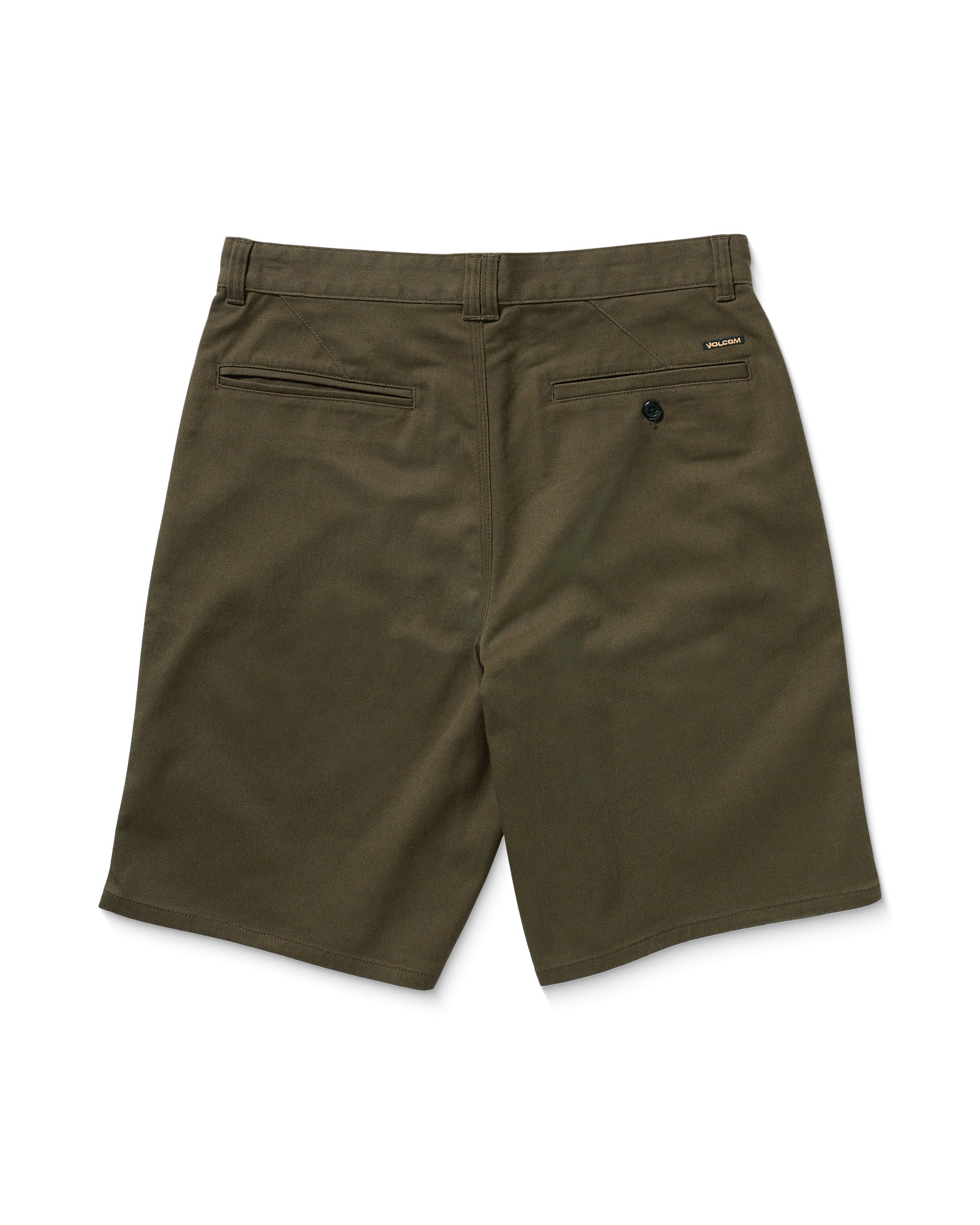 Volcom Billow Heavyweight Chino Short - Wren Brown