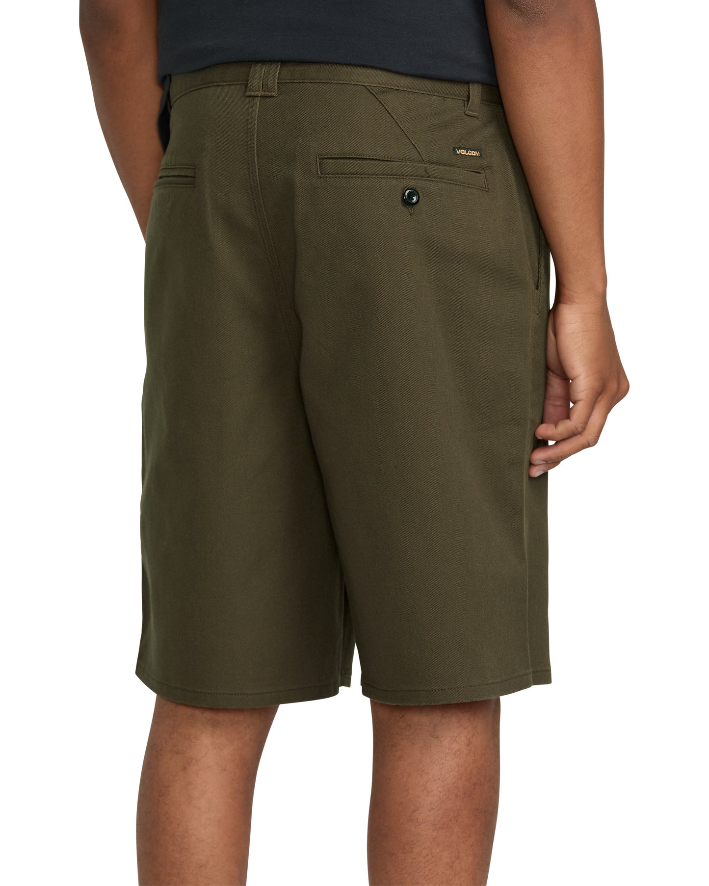 Volcom Billow Heavyweight Chino Short - Wren Brown