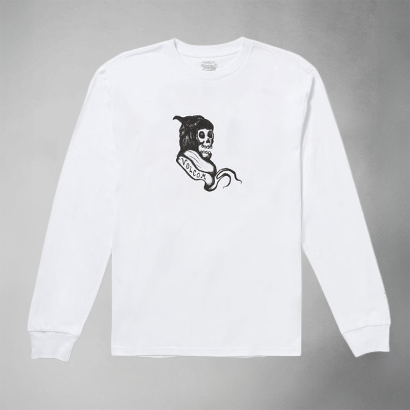 Volcom Seth Conboy Long Sleeve Tee - White