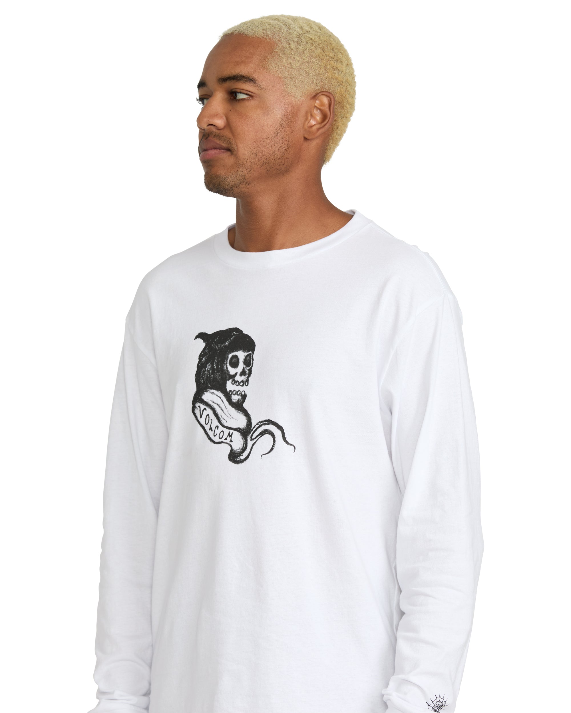 Volcom Seth Conboy Long Sleeve Tee - White