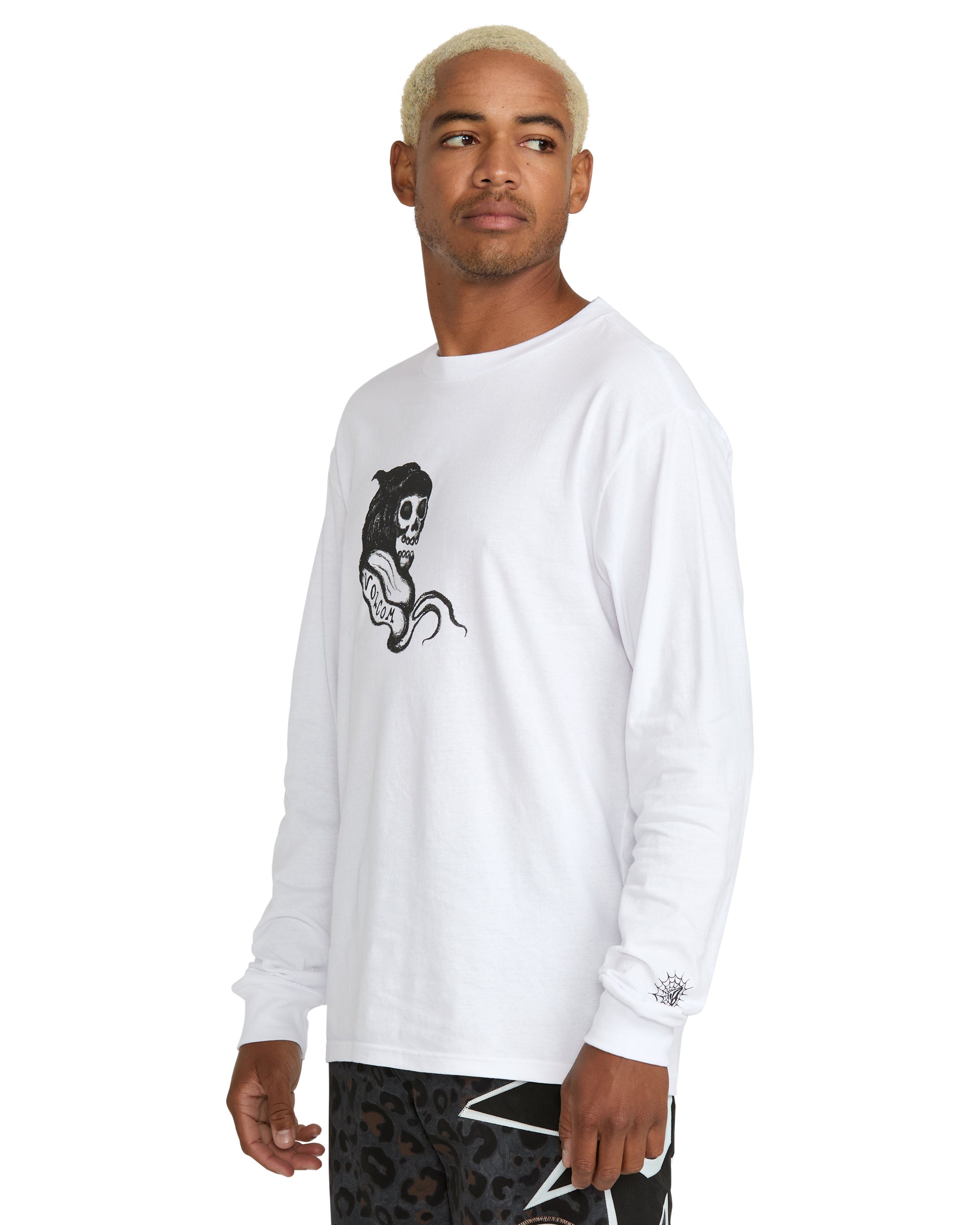 Volcom Seth Conboy Long Sleeve Tee - White