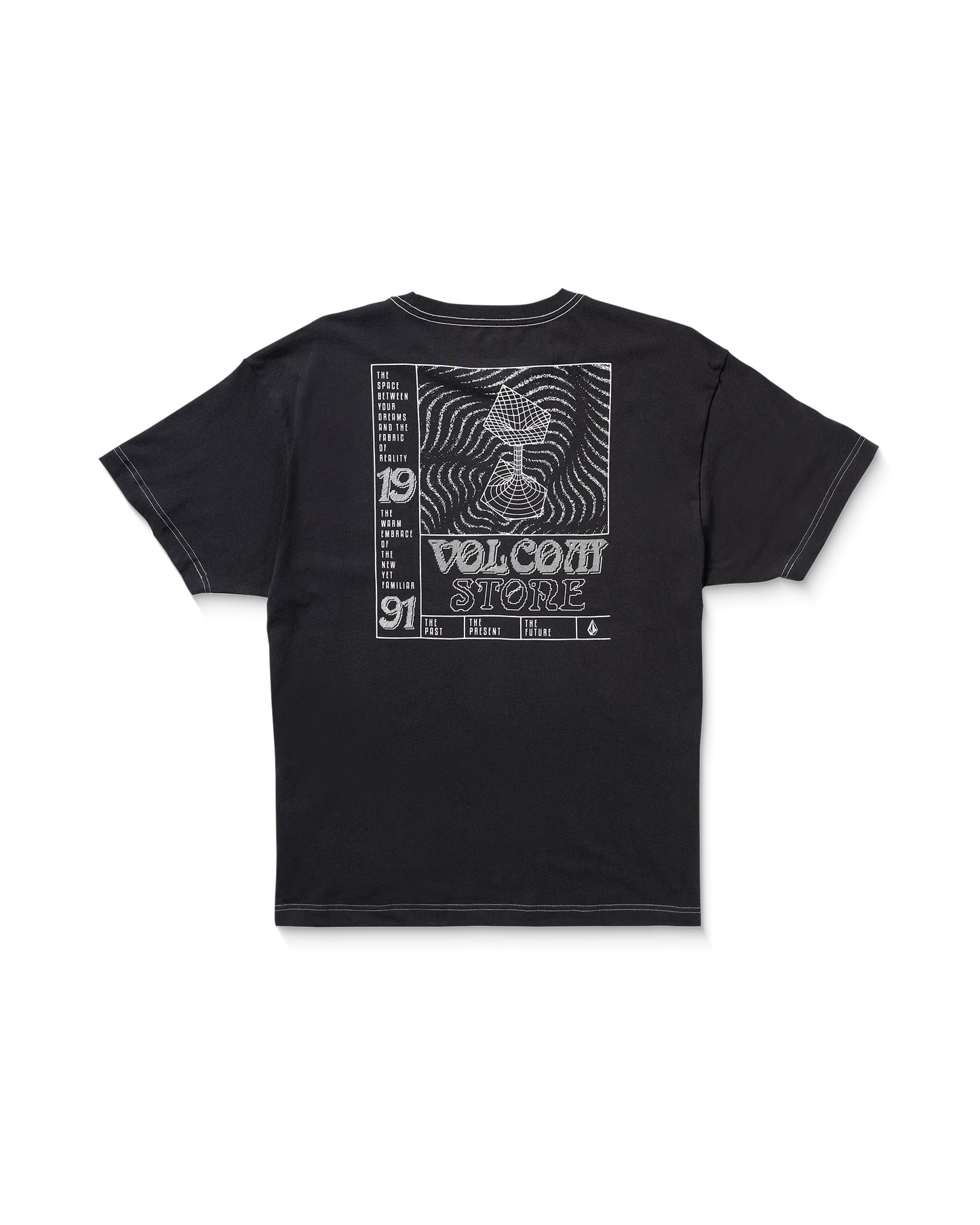 Volcom Timewave Short Sleeve tee - Antique Black