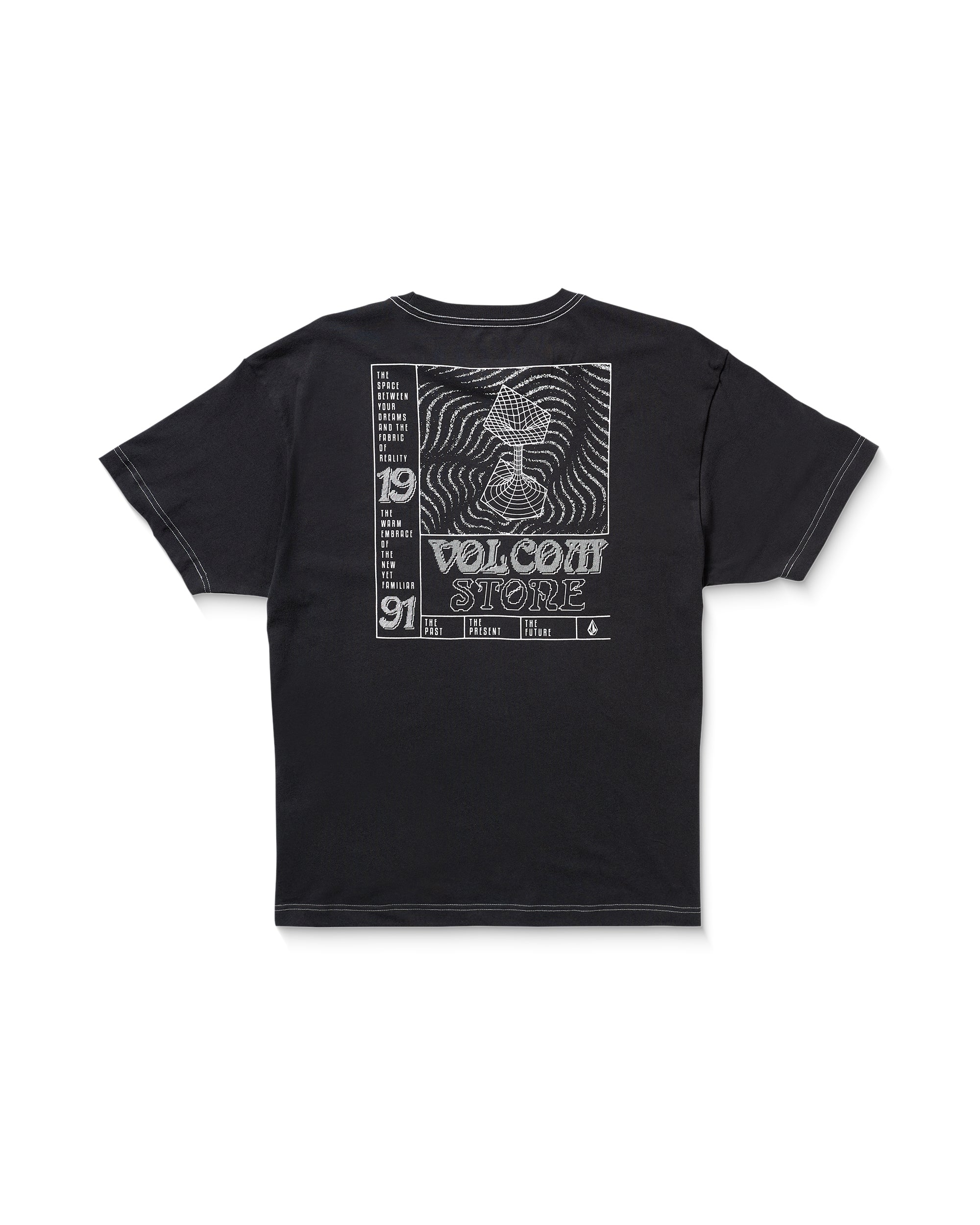 Volcom Timewave Short Sleeve tee - Antique Black