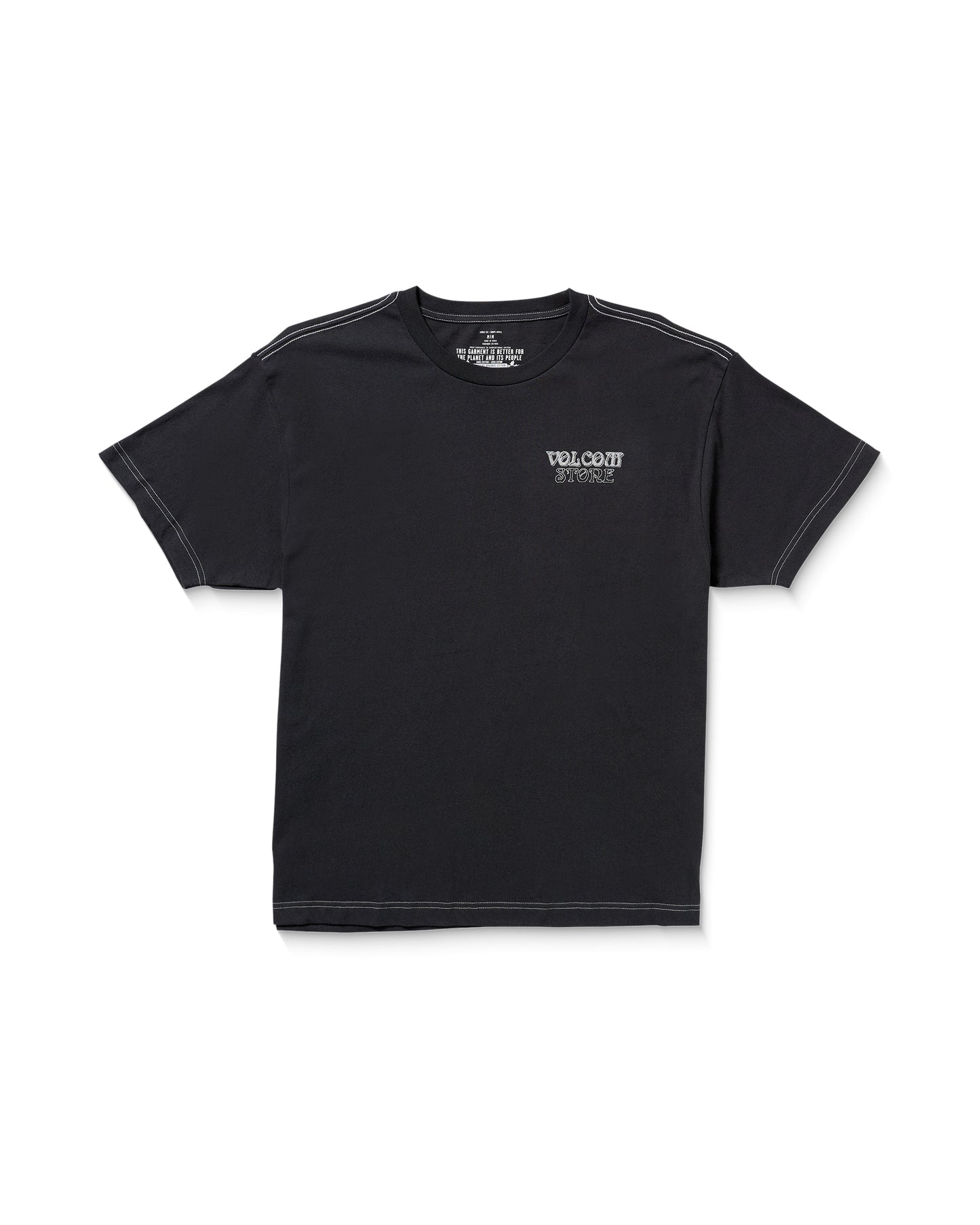 Volcom Timewave Short Sleeve tee - Antique Black