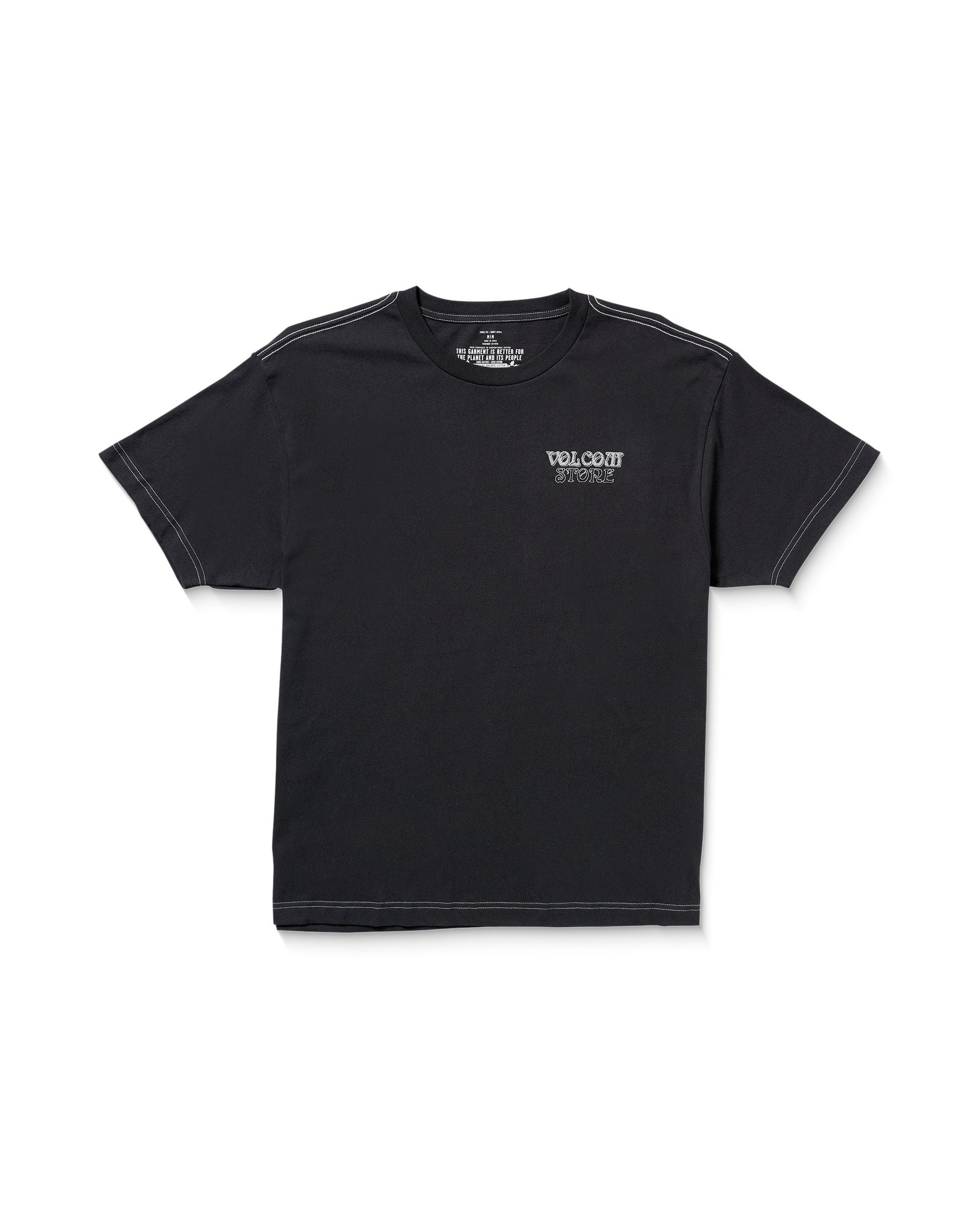 Volcom Timewave Short Sleeve tee - Antique Black