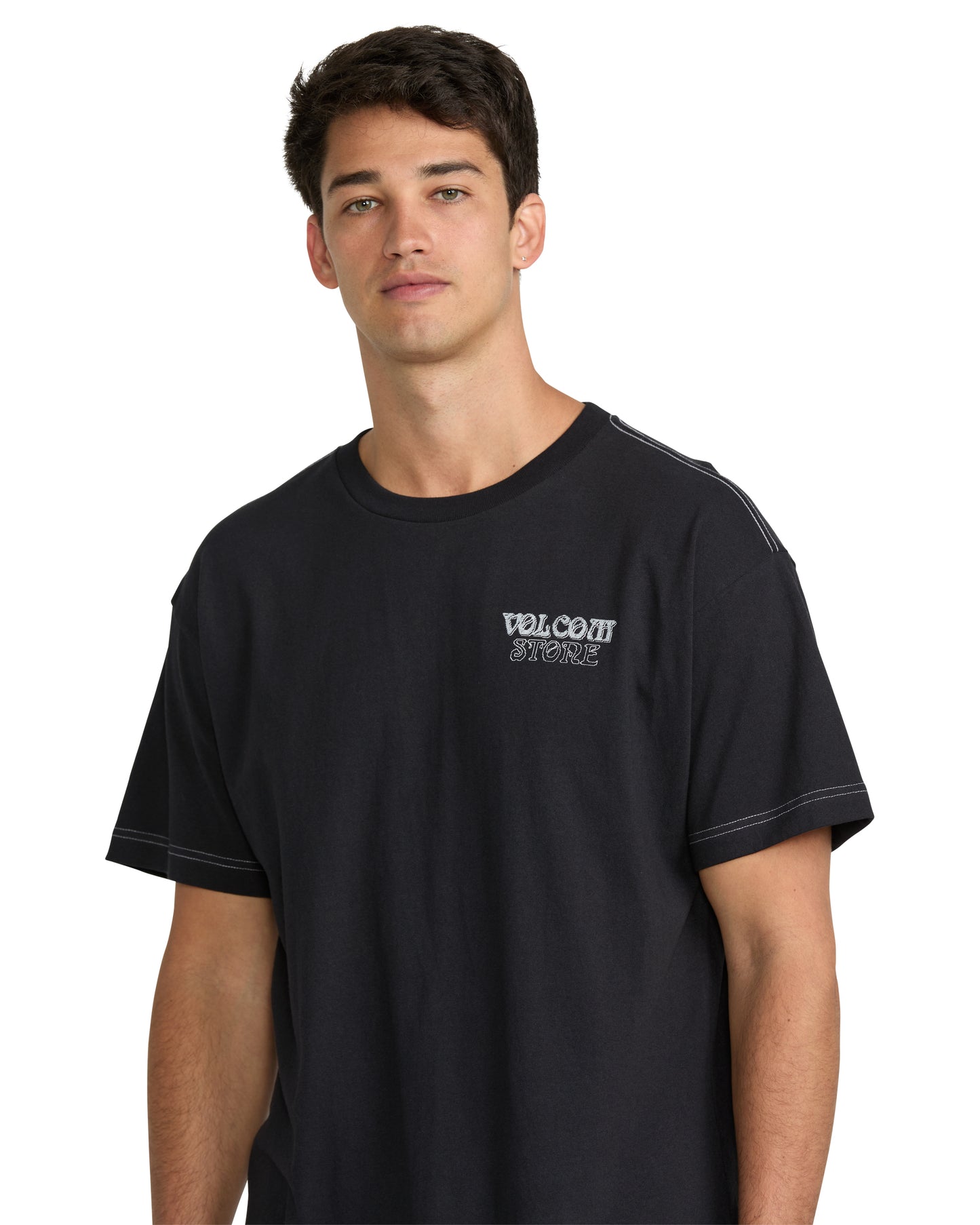 Volcom Timewave Short Sleeve tee - Antique Black