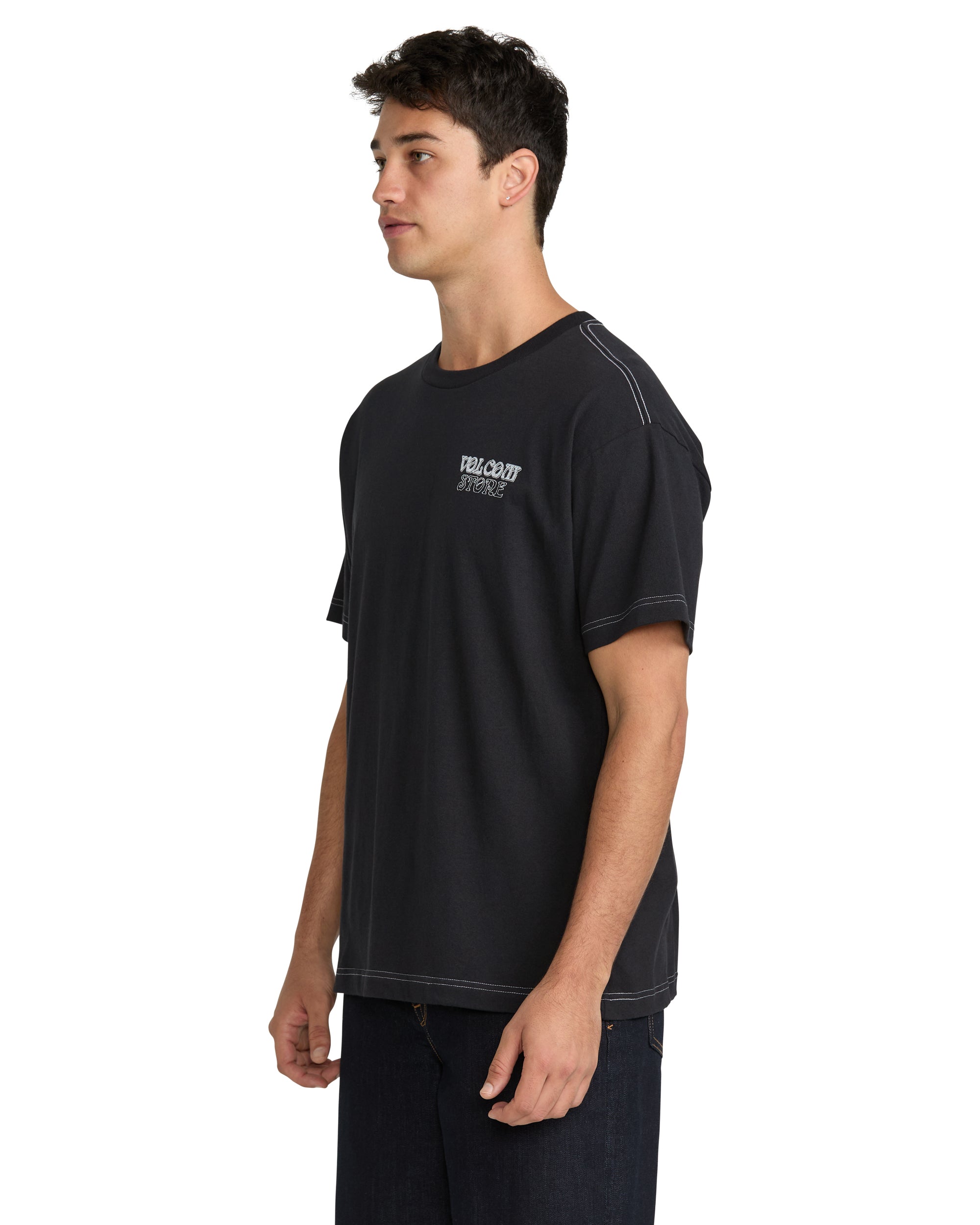 Volcom Timewave Short Sleeve tee - Antique Black
