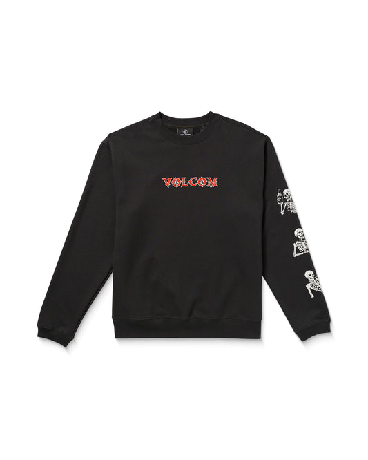 Volcom Never Ends Crew - Black