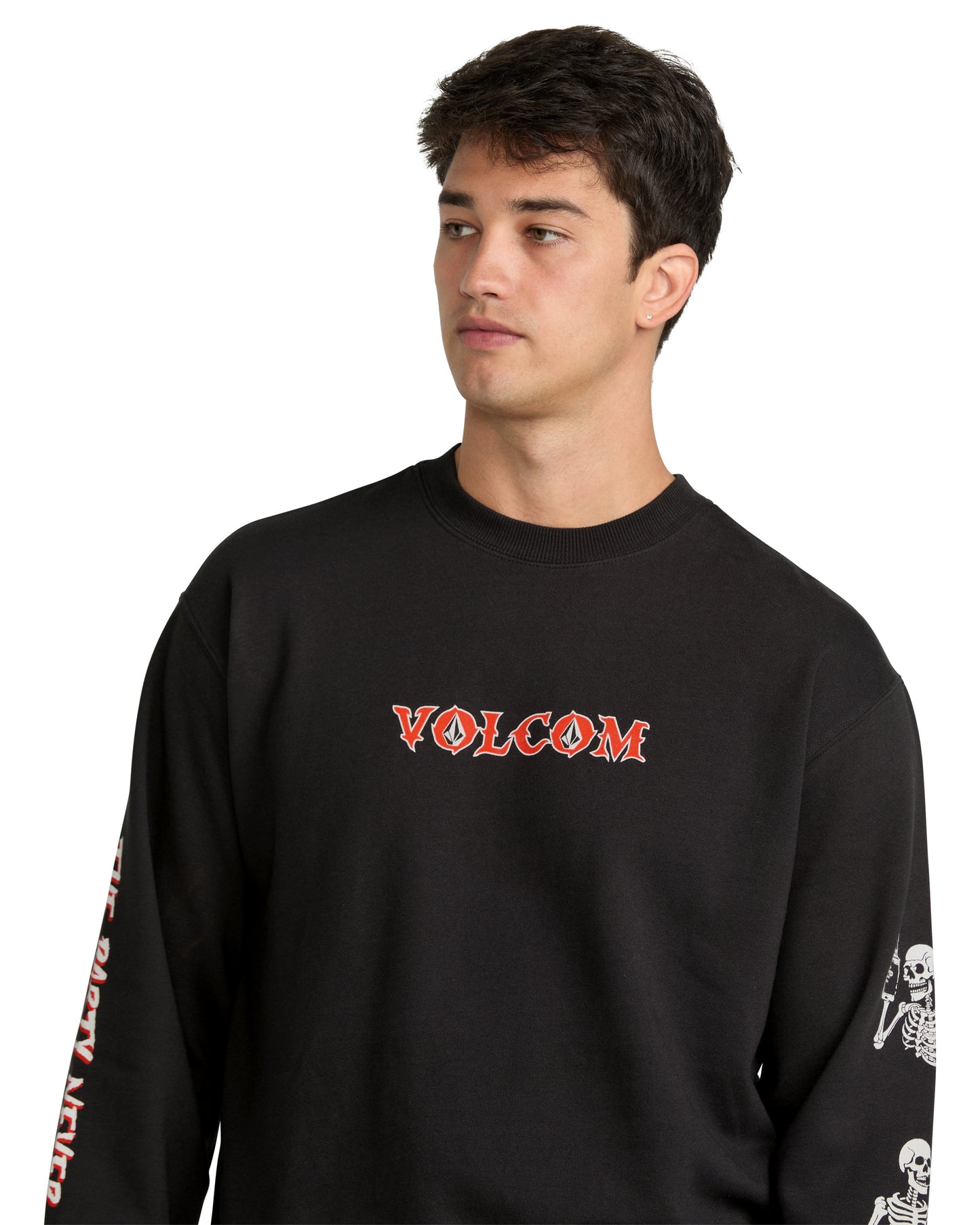 Volcom Never Ends Crew - Black