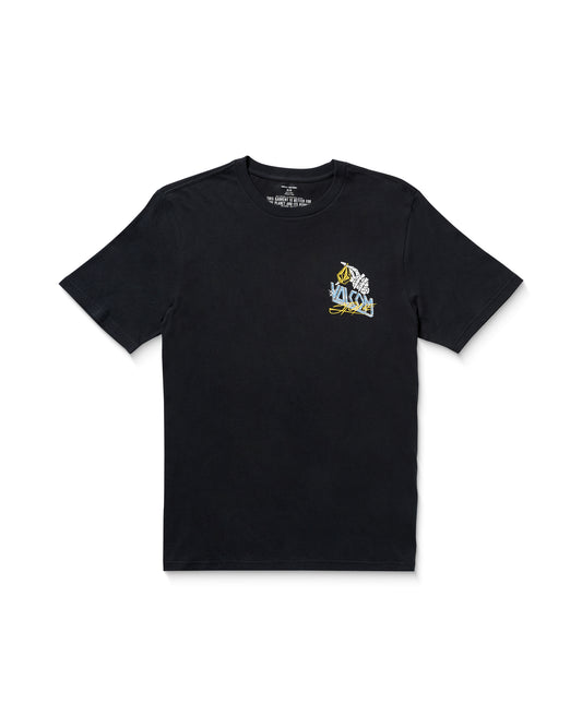 Volcom Dropped This Short Sleeve Tee - Black