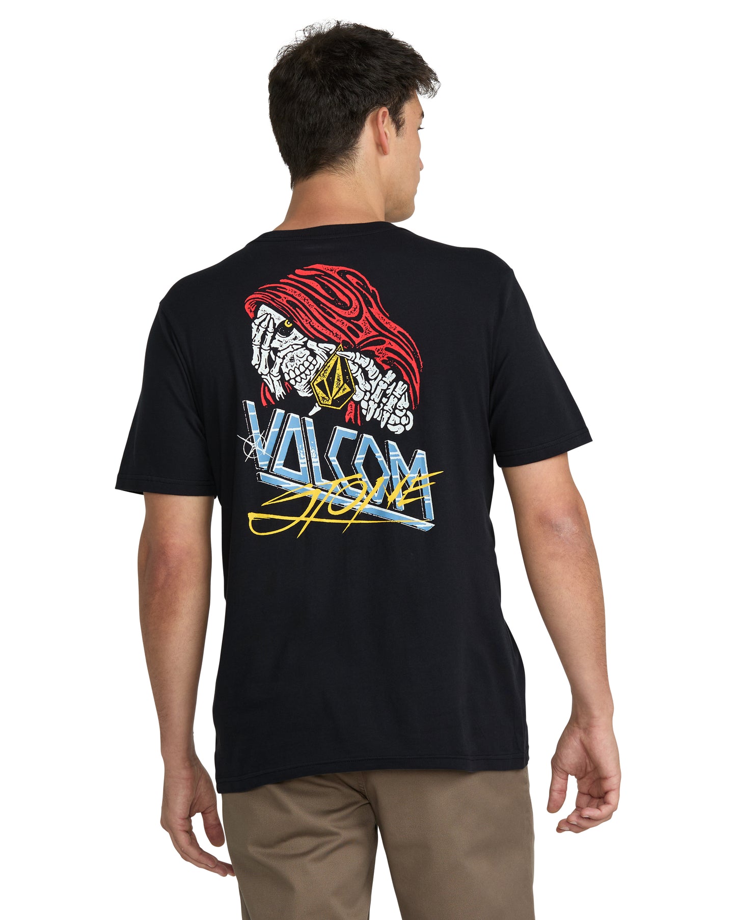 Volcom Dropped This Short Sleeve Tee - Black