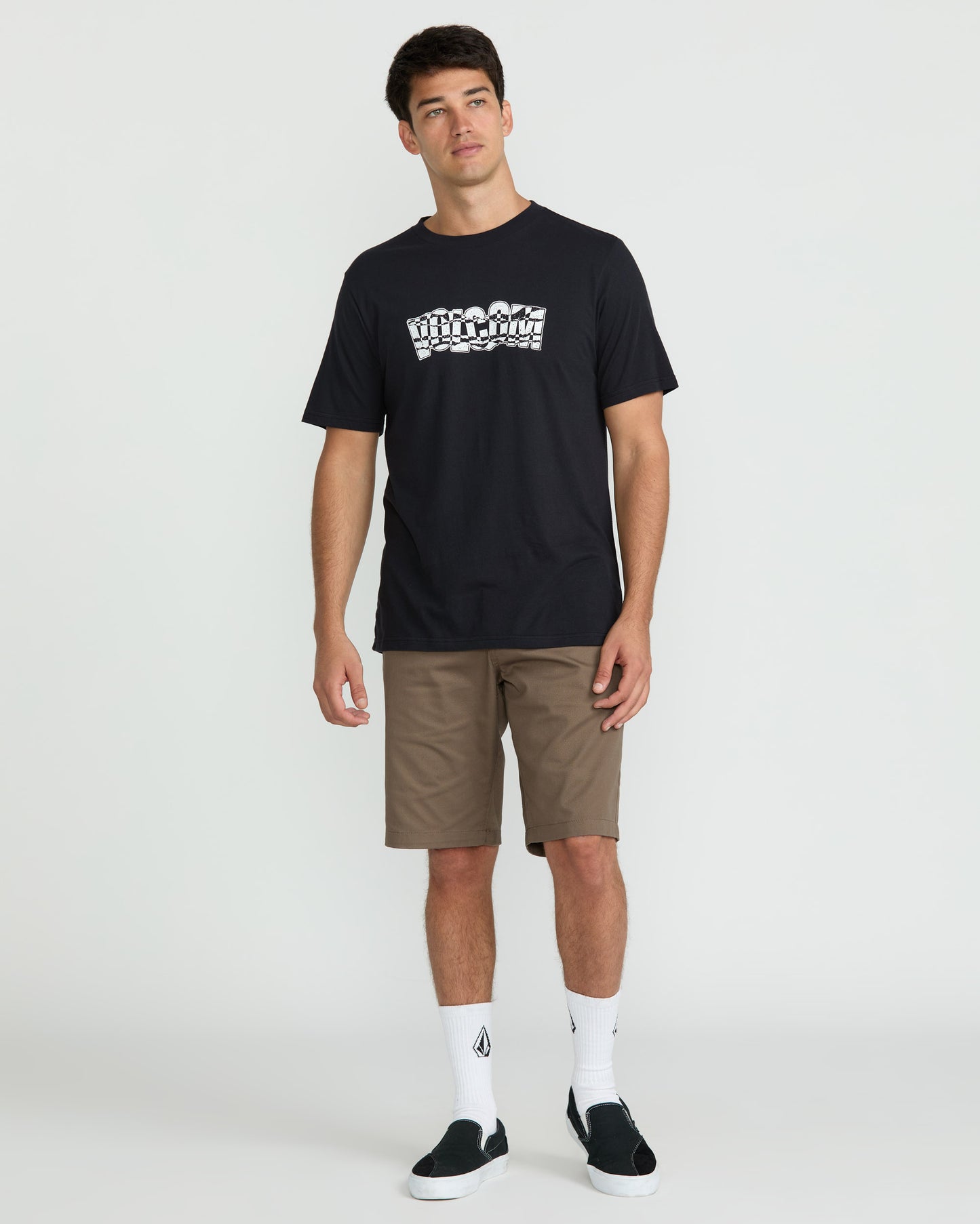 Volcom Bender Short Sleeve Tee - Antique Black