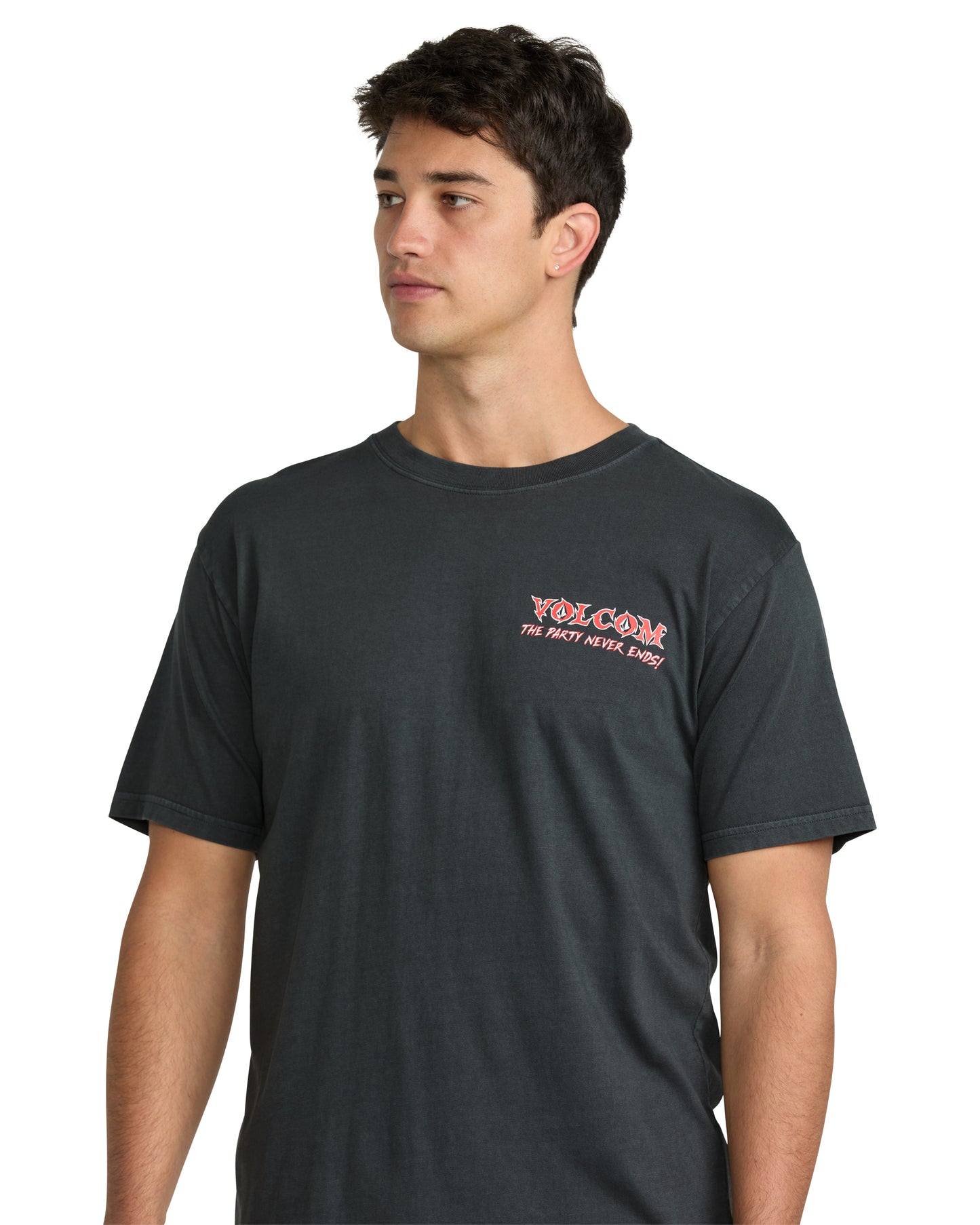 Volcom Never Ends Short Sleeve Tee - Black