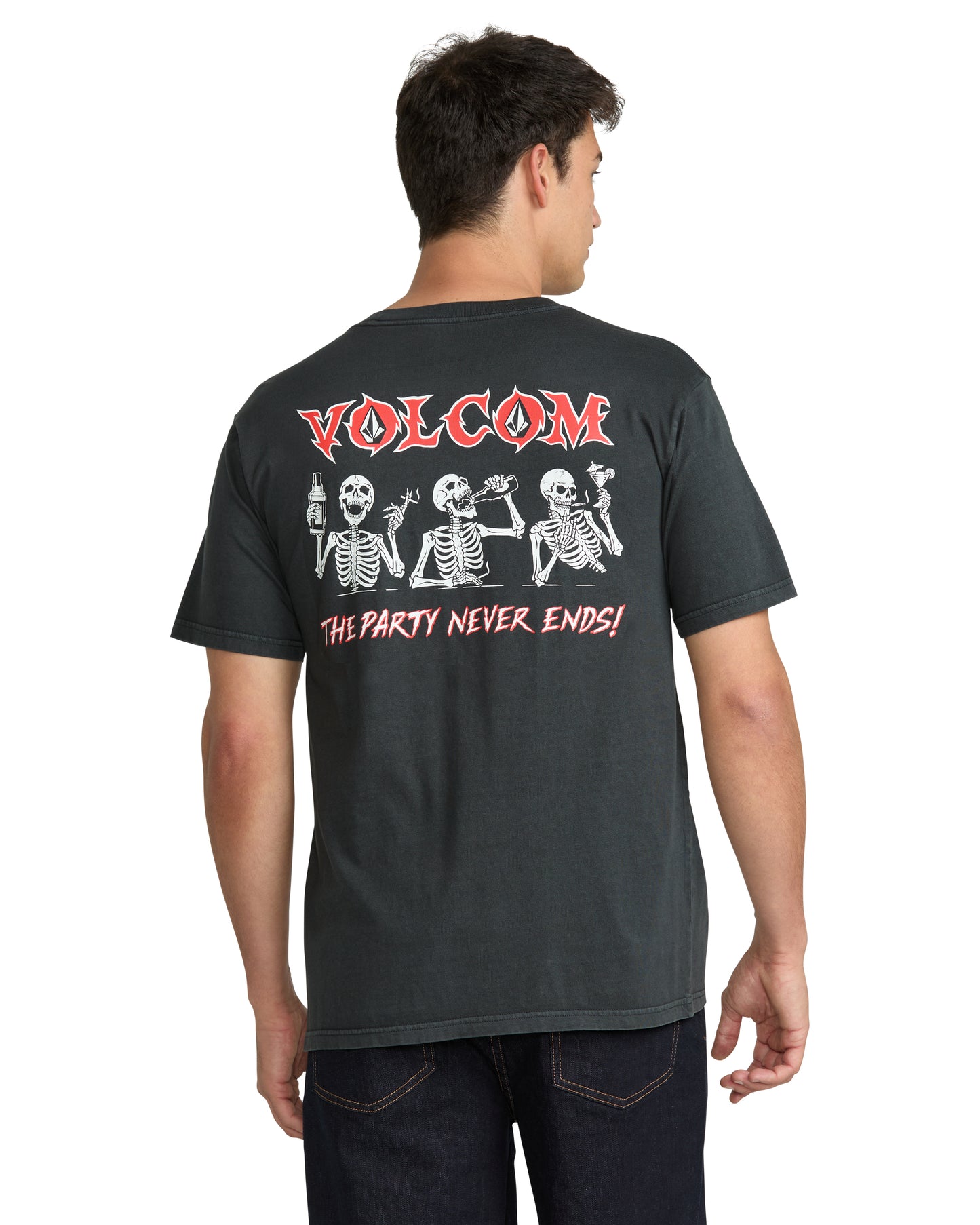 Volcom Never Ends Short Sleeve Tee - Black