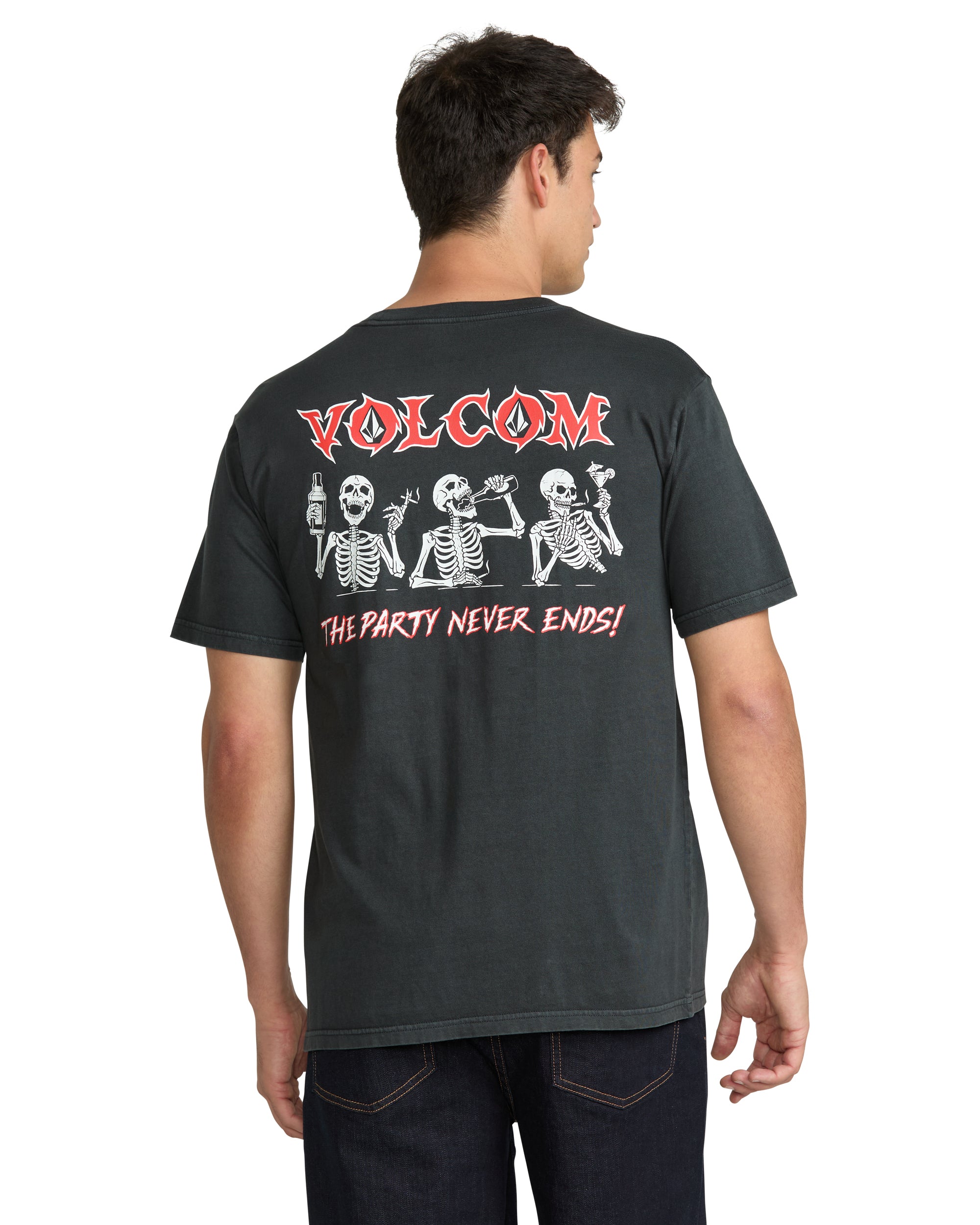 Volcom Never Ends Short Sleeve Tee - Black