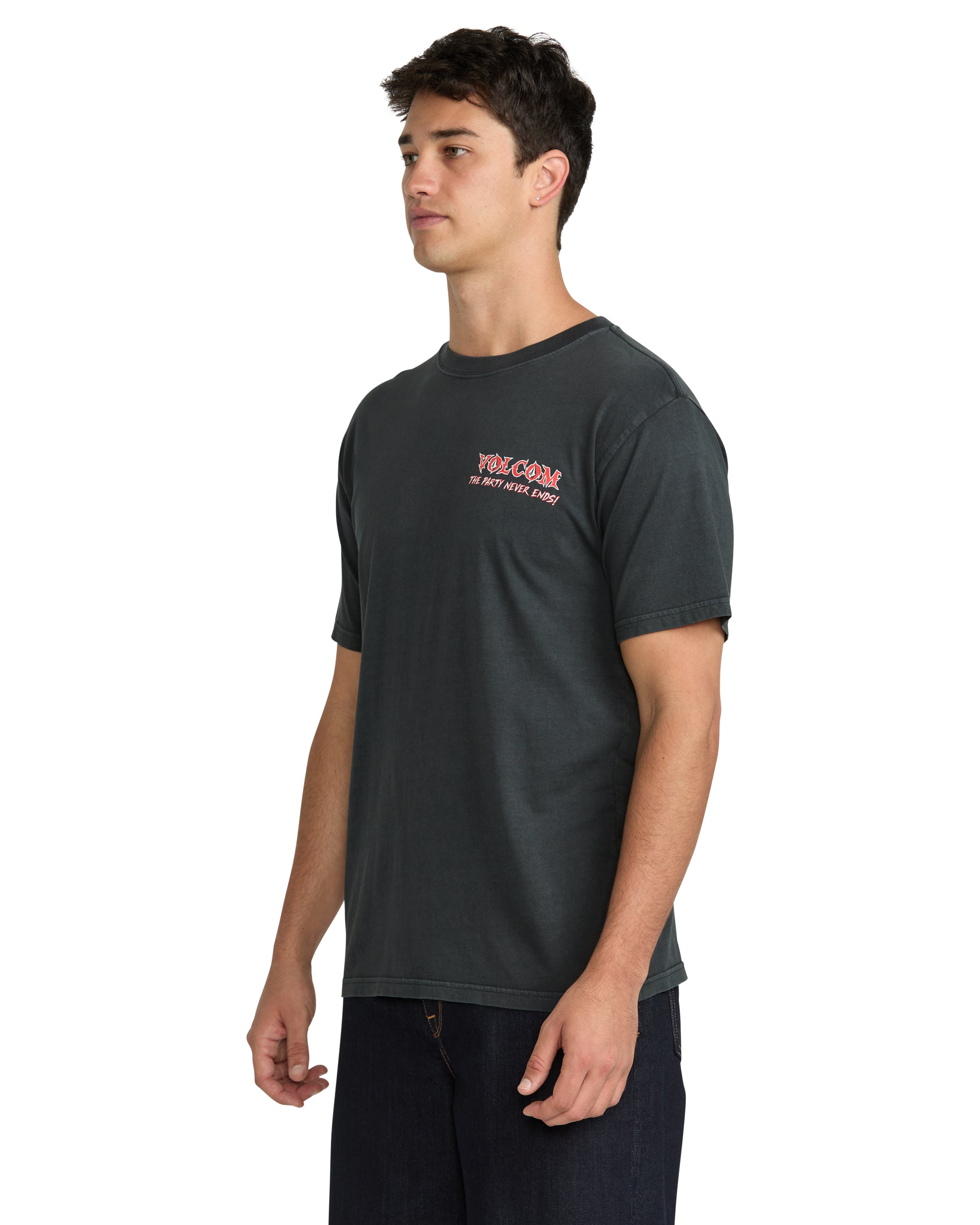 Volcom Never Ends Short Sleeve Tee - Black