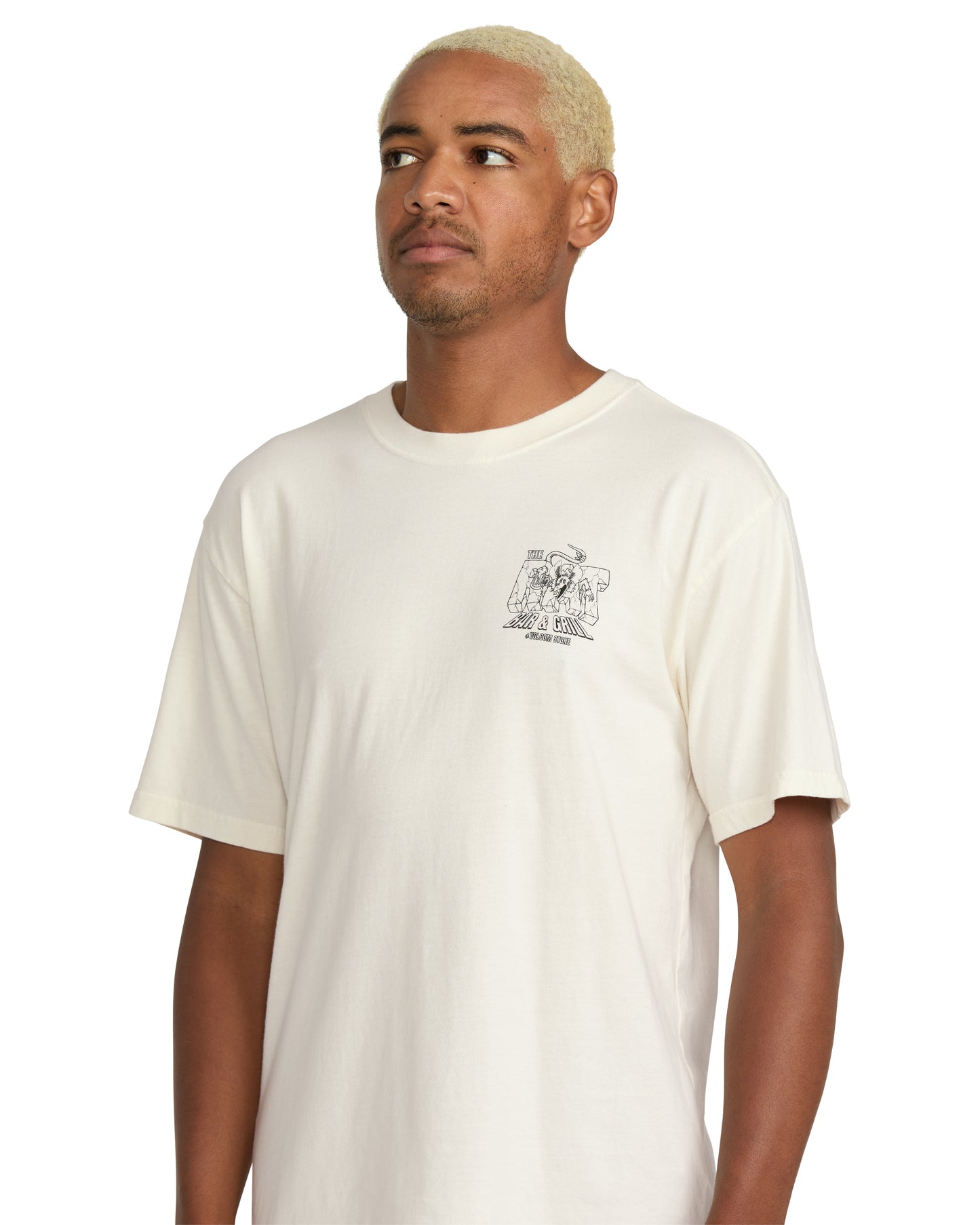 Volcom Rat Bar Short Sleeve Tee - White