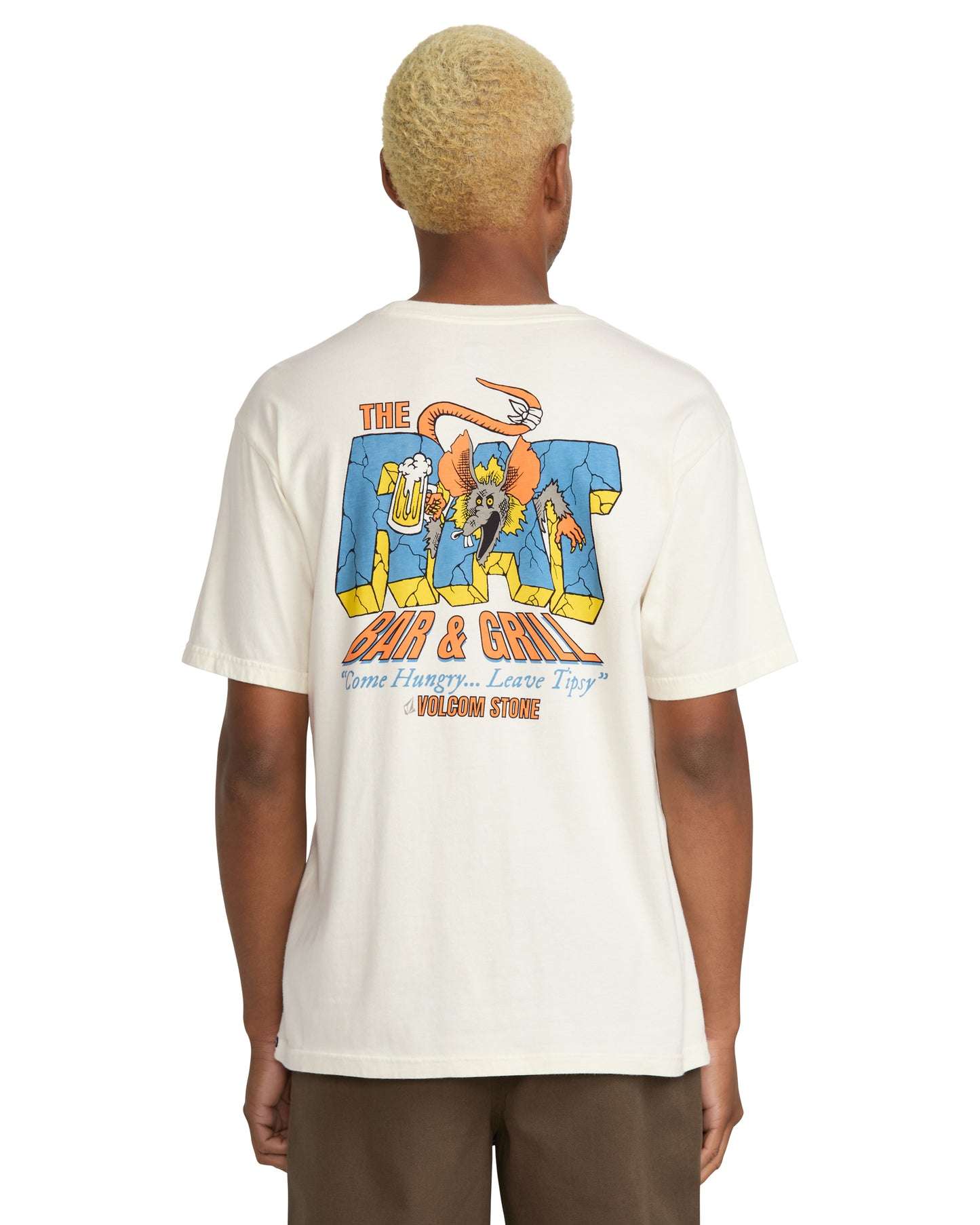 Volcom Rat Bar Short Sleeve Tee - White