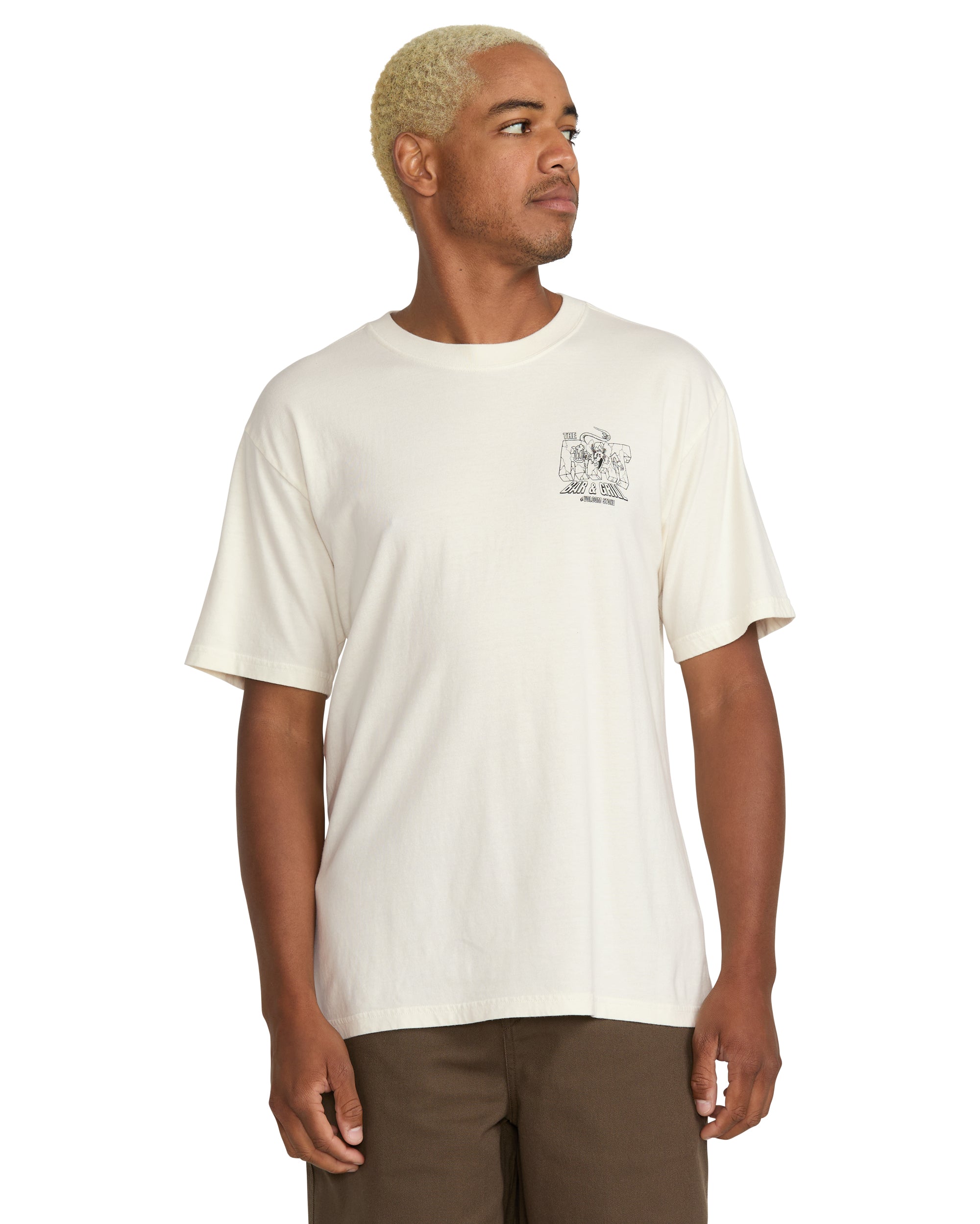 Volcom Rat Bar Short Sleeve Tee - White