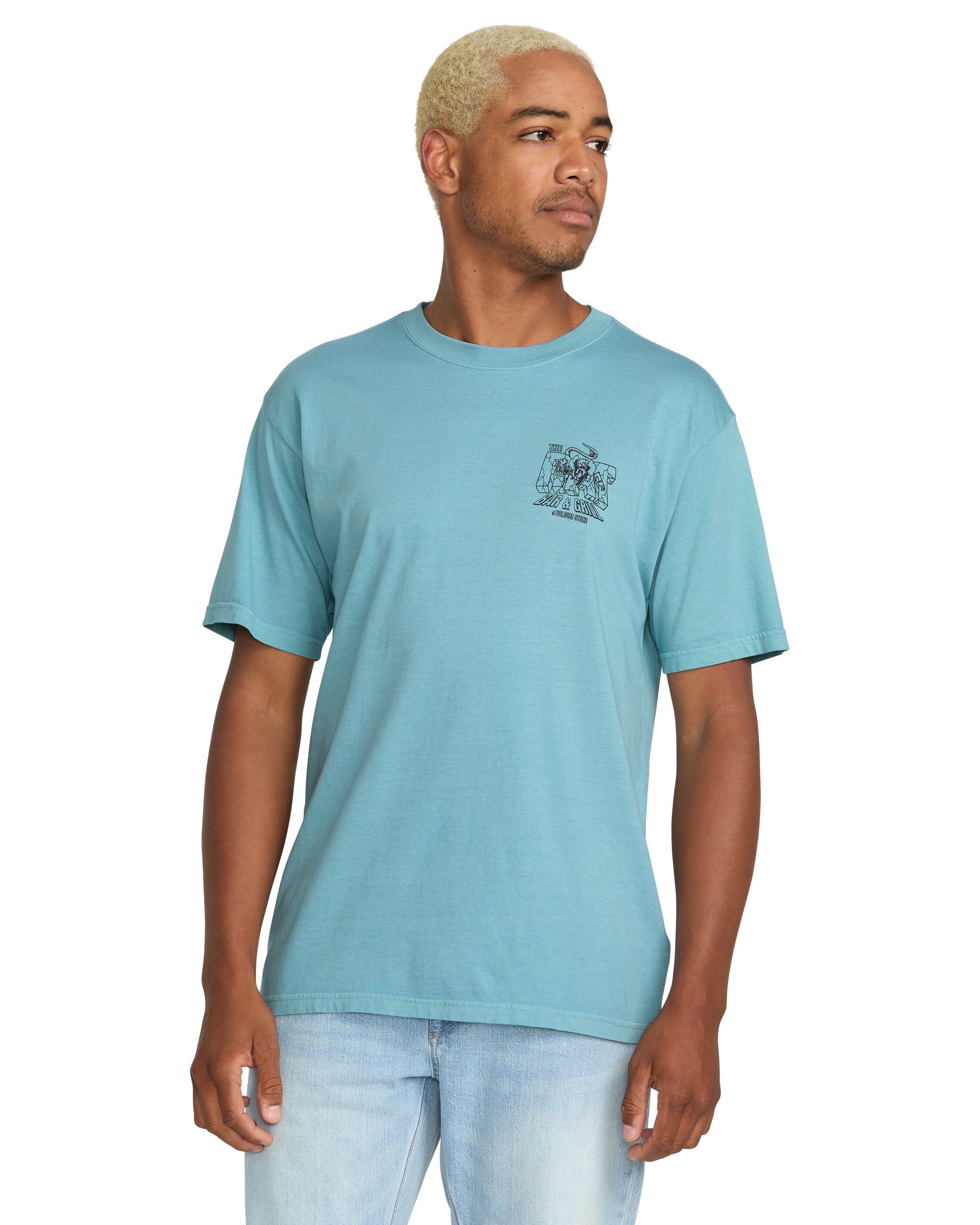 Volcom Rat Bar Short Sleeve Tee - Blue