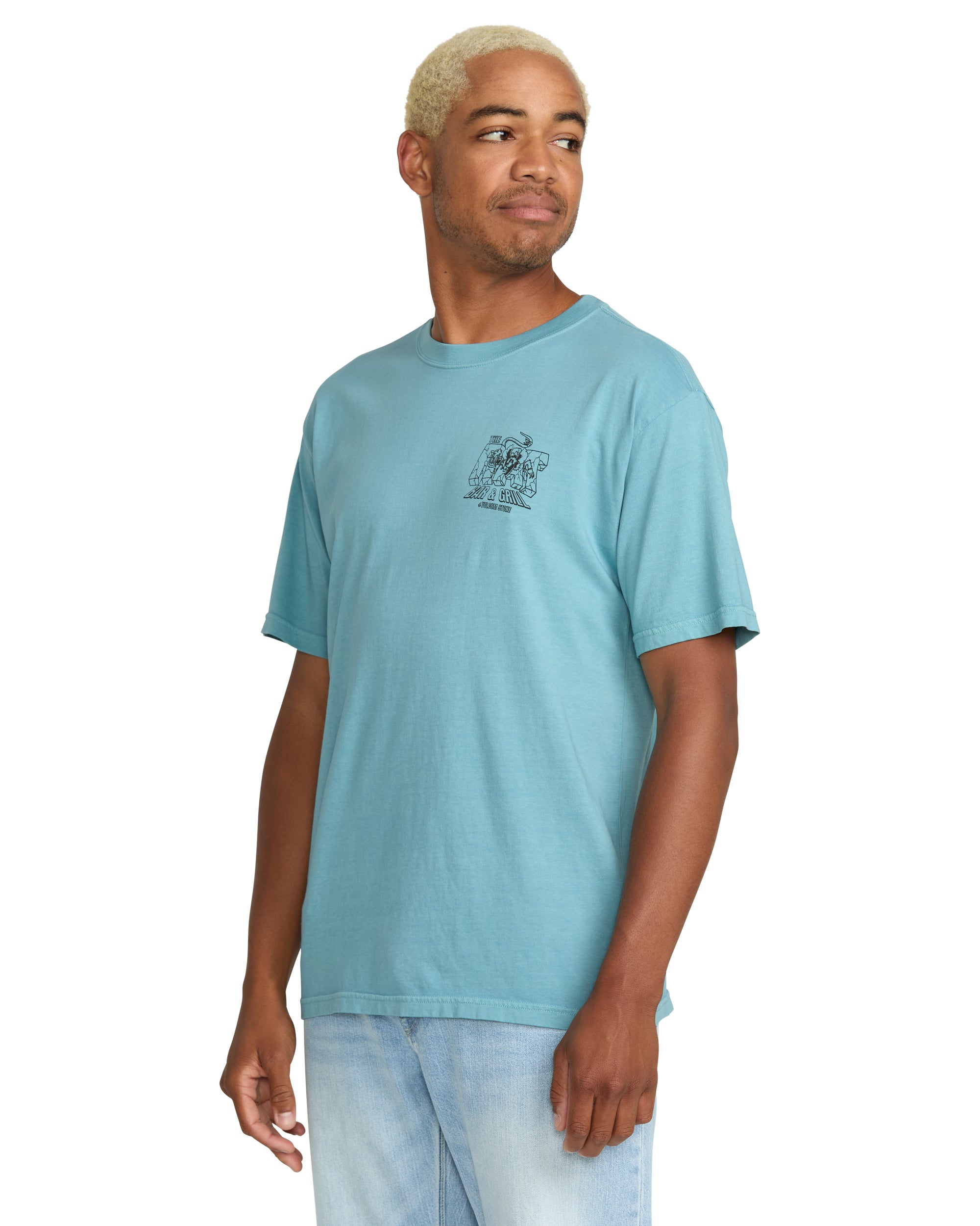 Volcom Rat Bar Short Sleeve Tee - Blue