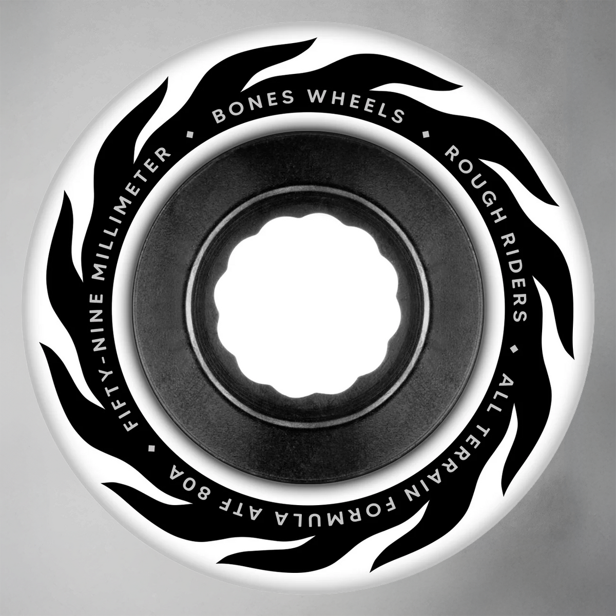 BONES Rough Riders Eternal Flame ATF - 56mm - 80A Skateboard Wheels