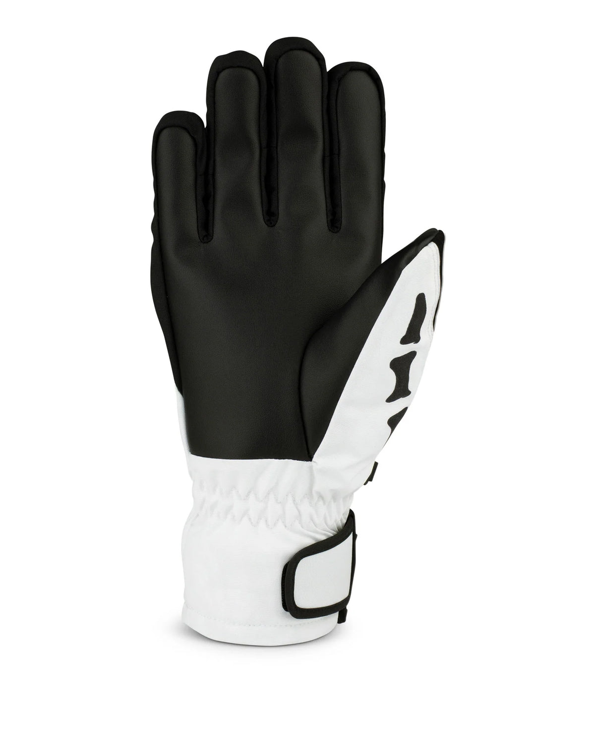 Crab Grab Five Glove Snowboard Gloves - White Bones