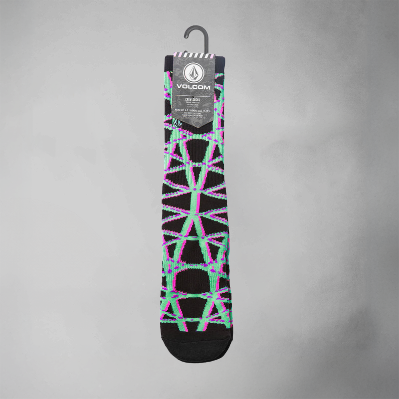 Volcom Printa Stone Sock - Black