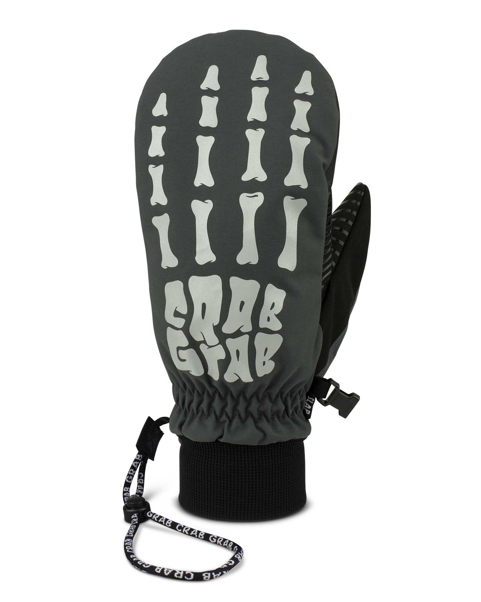 Crab Grab - Slap Mitt - Snowboard Gloves - Bones Reflective - Unisex
