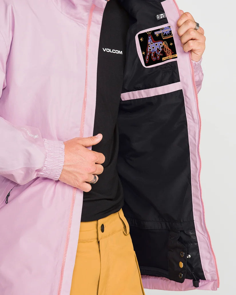Volcom Longo GORE-TEX Snowboard Jacket - Pink