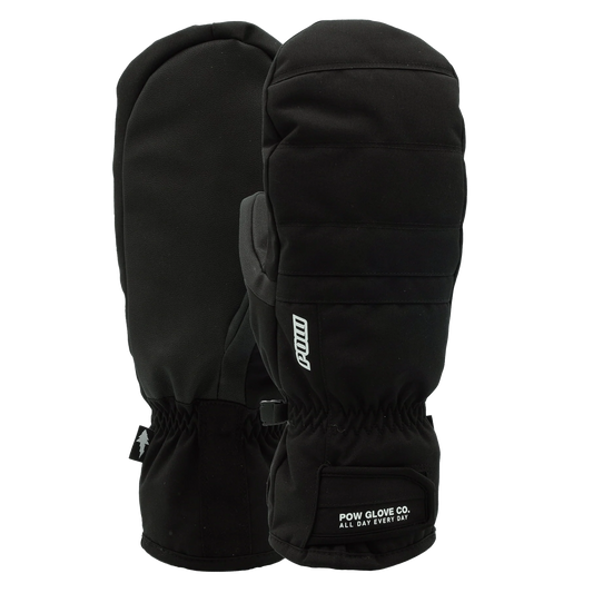 POW GT MITT - Snowboard Gloves - Unisex - Black