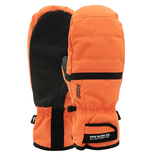 POW GT MITT - Snowboard Gloves - Unisex - Orange Peel