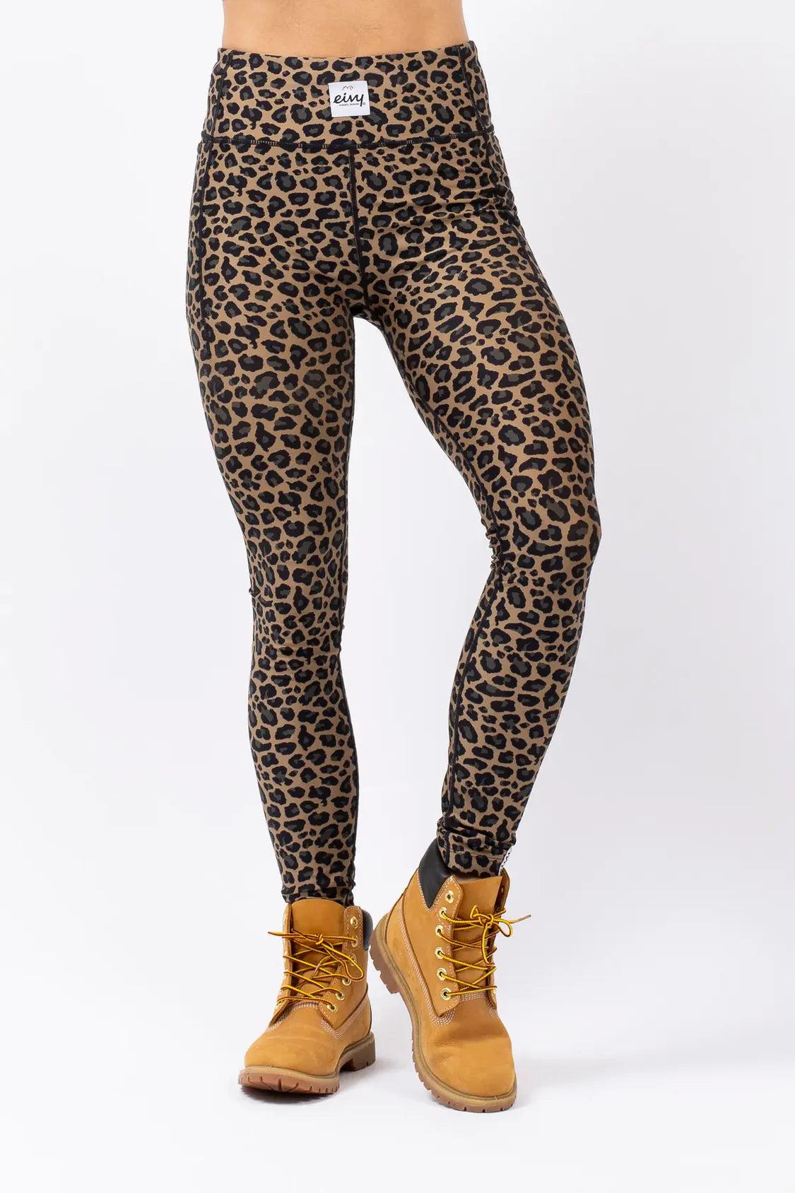 Eivy Icecold Tights - Leopard - Base Layer