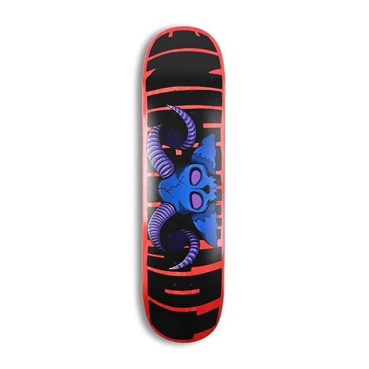 Toy Machine Horns Blue 8" Skateboard Deck