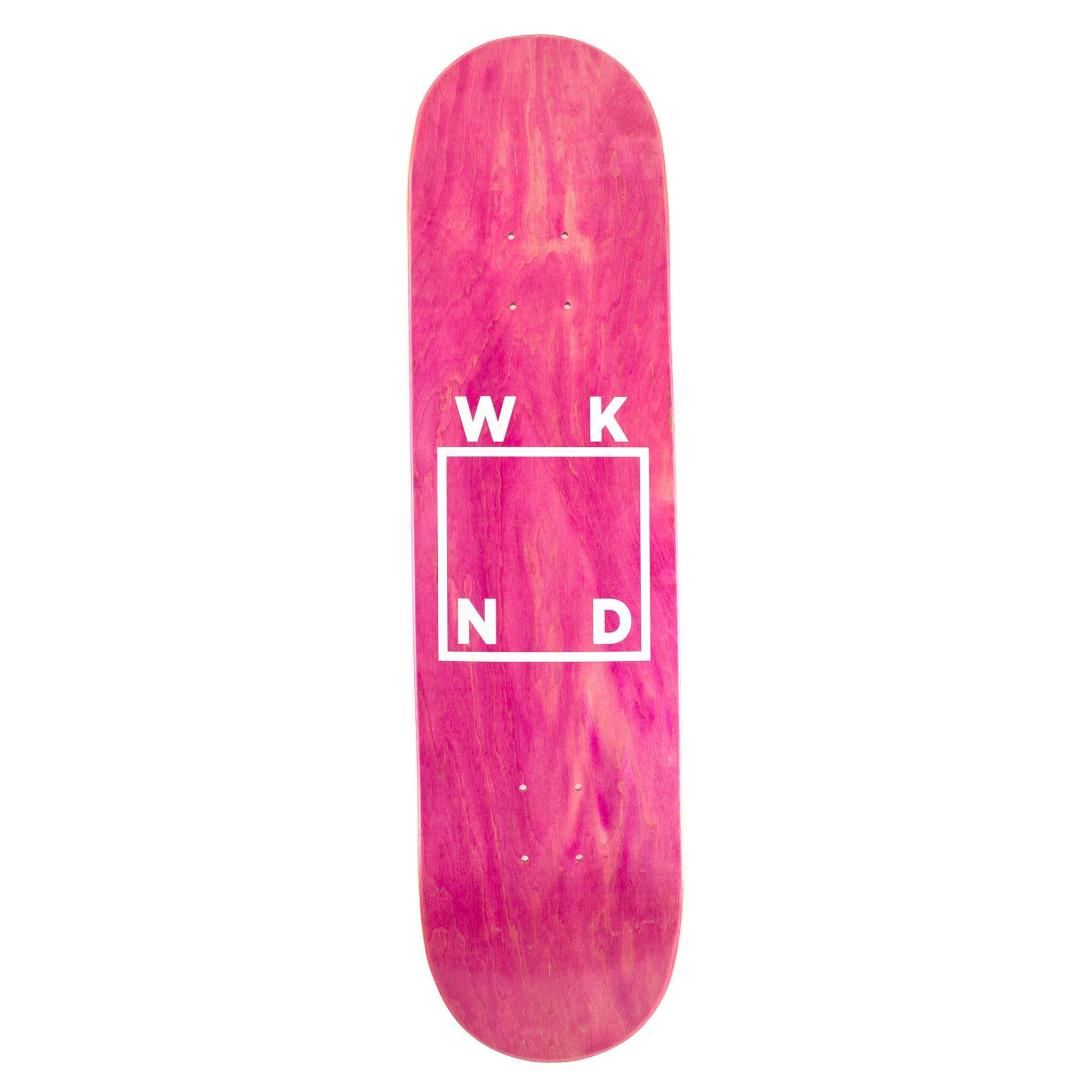 WKND Logo White/Purple grain Deck 8.25"