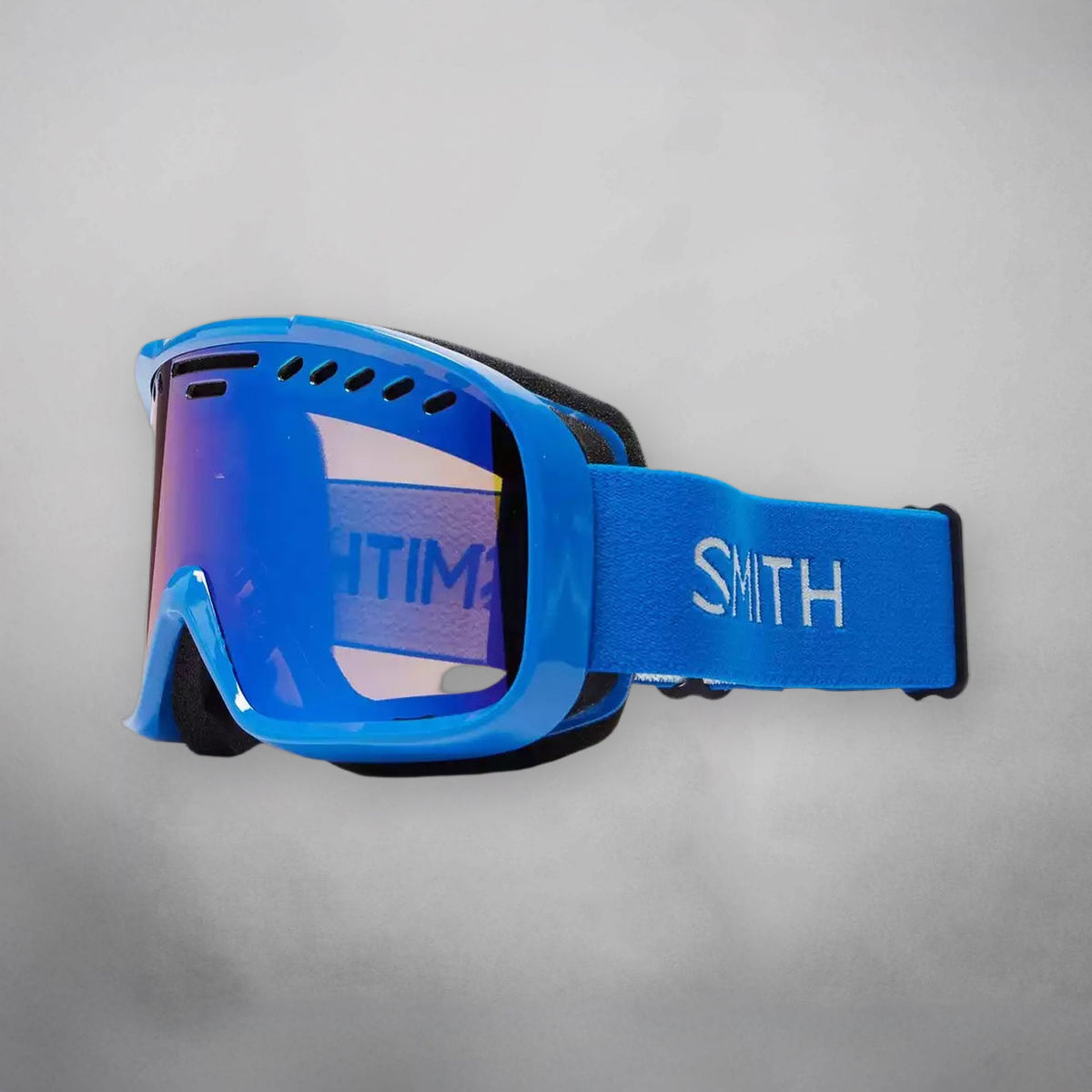 Smith Project - Snowboardbrille - Kleinblau/Grün verspiegelt