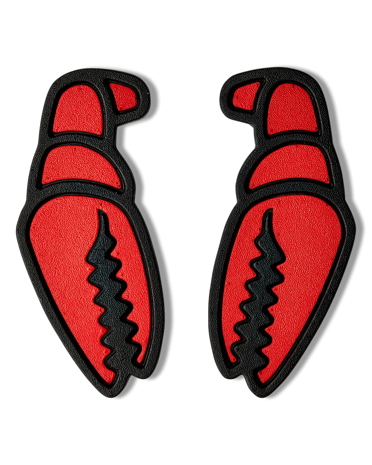 bright red crab grab mega claw stomp pad. in clear wrapper.