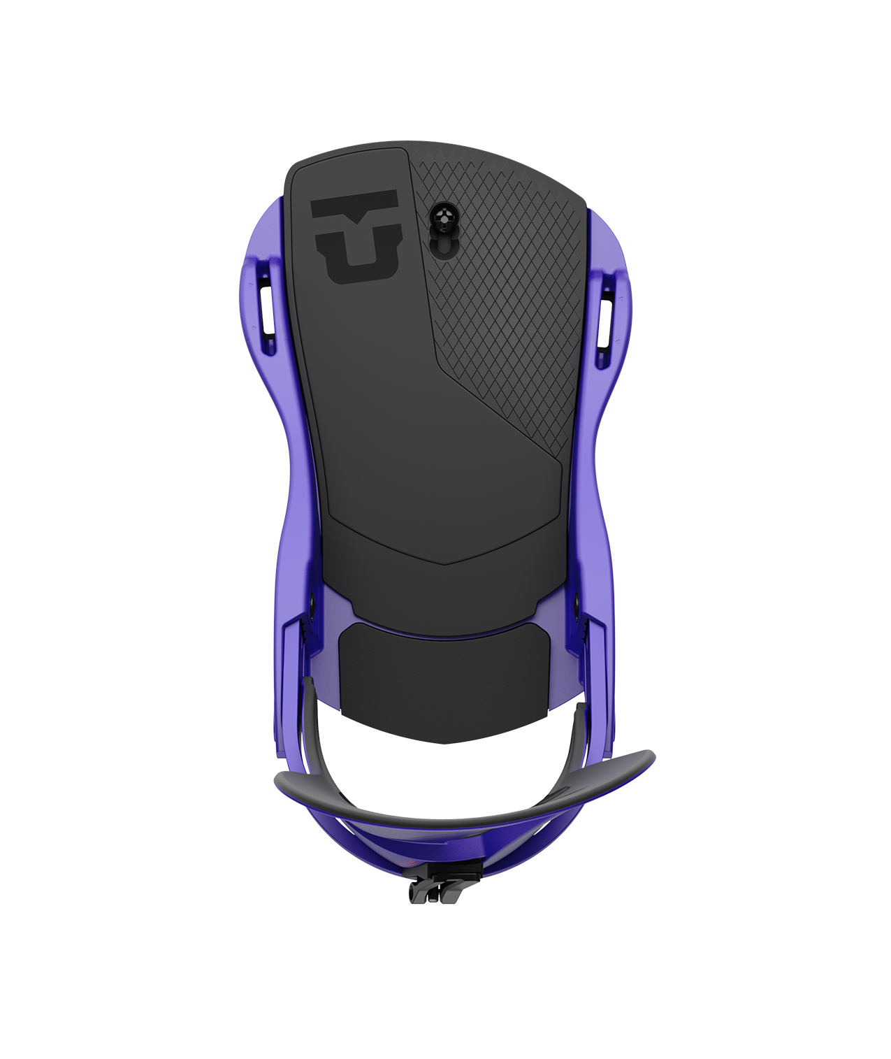 Union Atlas, 24/25 model snowboard bindings, metallic matt purple with black adjustable straps