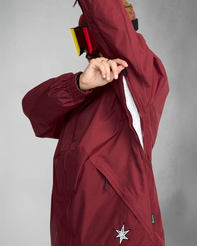 Volcom Longo Gore-Tex Snowboard Jacket - Mens - Burnt Red