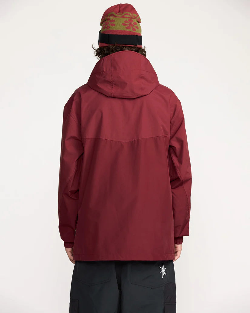 Volcom Longo Gore-Tex Snowboard Jacket - Mens - Burnt Red
