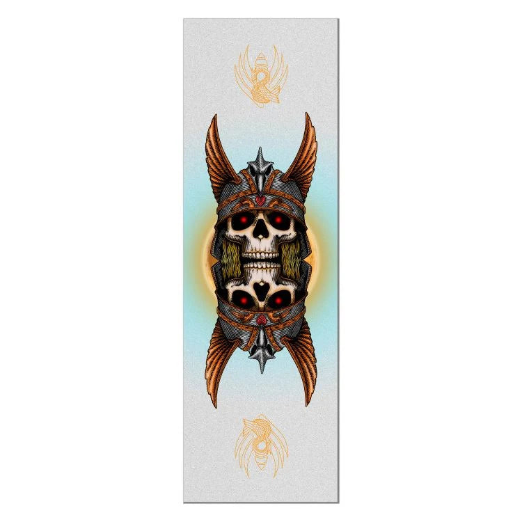 Powell Peralta Andy Anderson Skull Egg 10.5" Clear Griptape