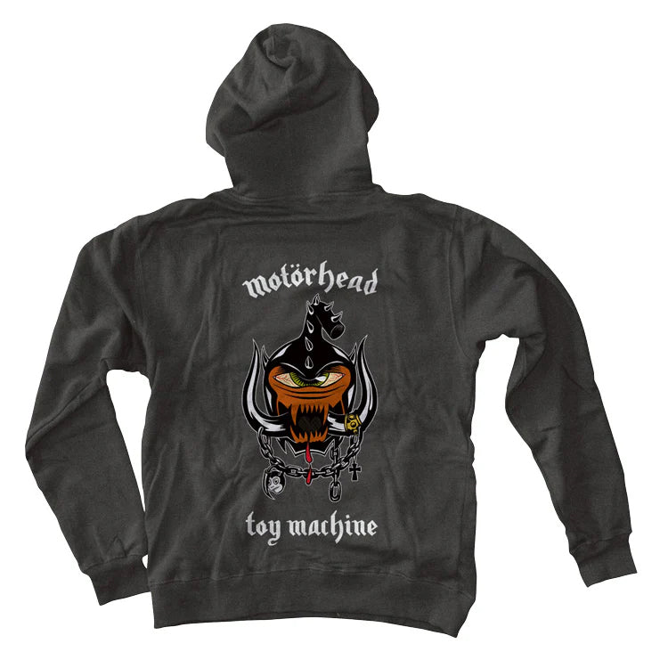 Toy Machine x Motörhead Hoodie Charcoal L