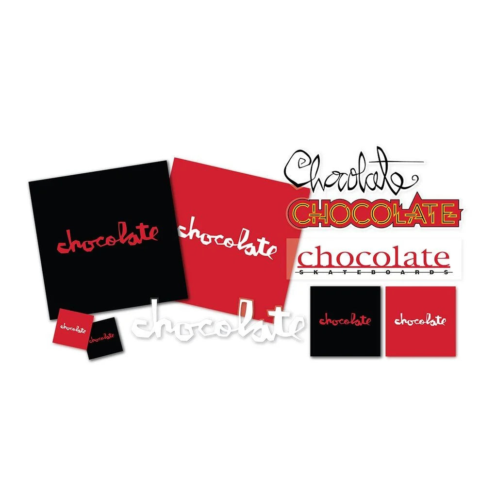 Chocolate Heritage 10 Pack Stickers