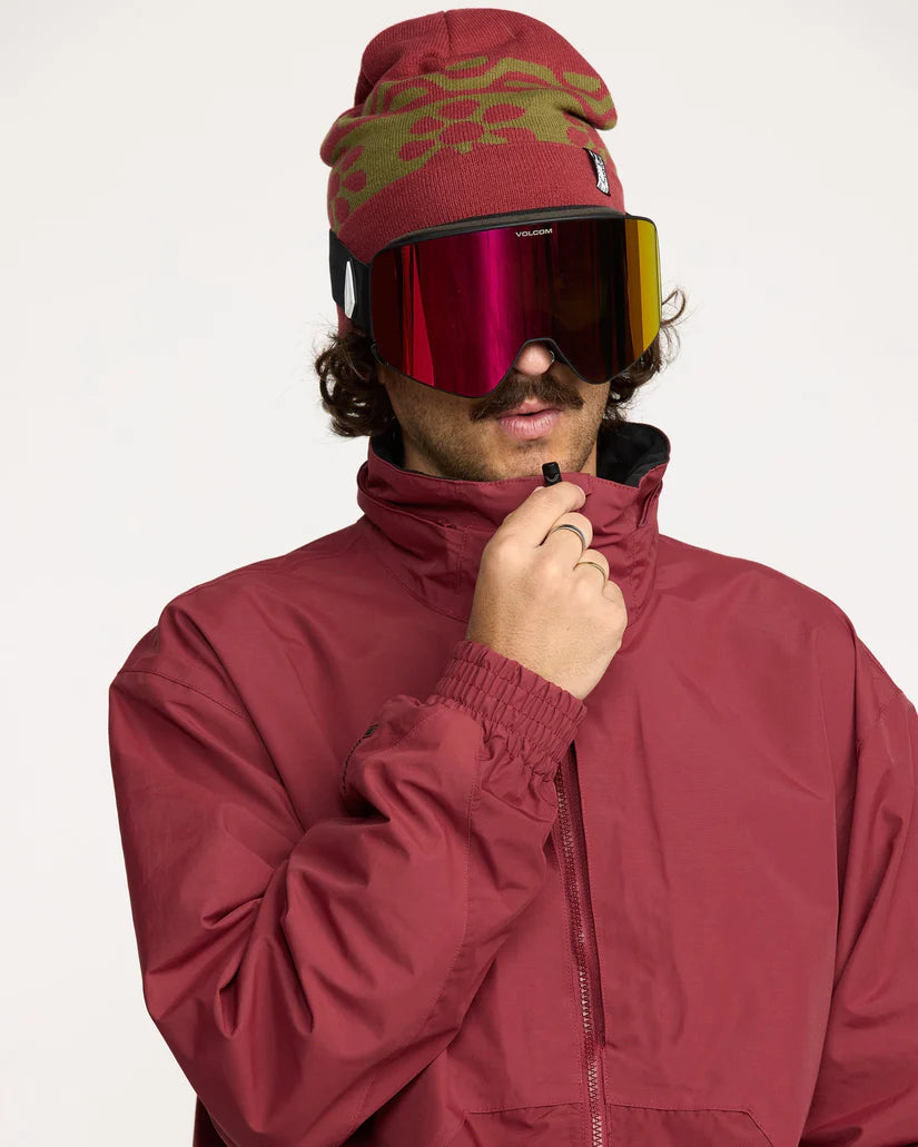 Volcom Longo Gore-Tex Snowboard Jacket - Mens - Burnt Red