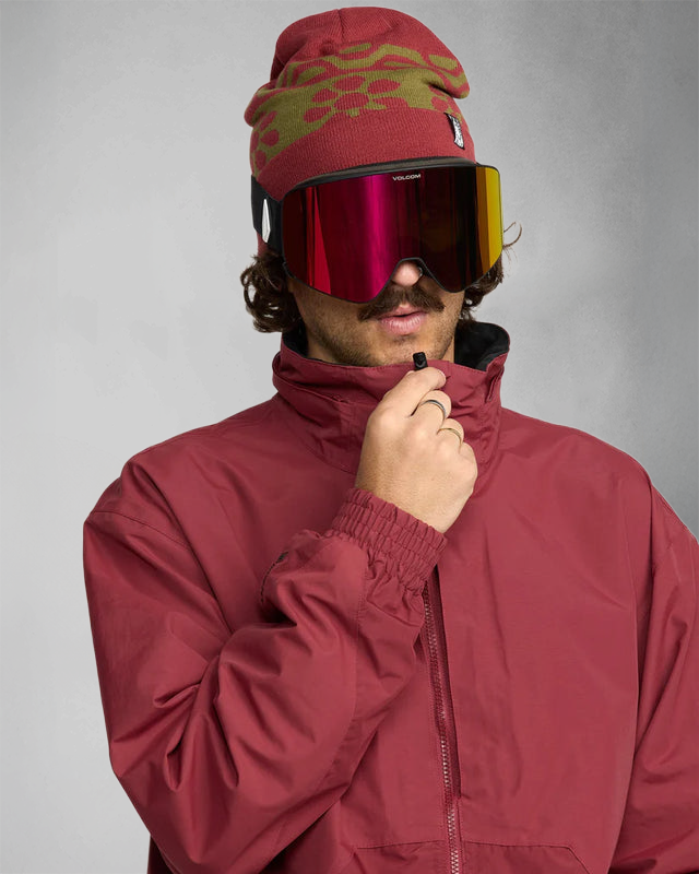 Volcom Longo Gore-Tex Snowboard Jacket - Mens - Burnt Red