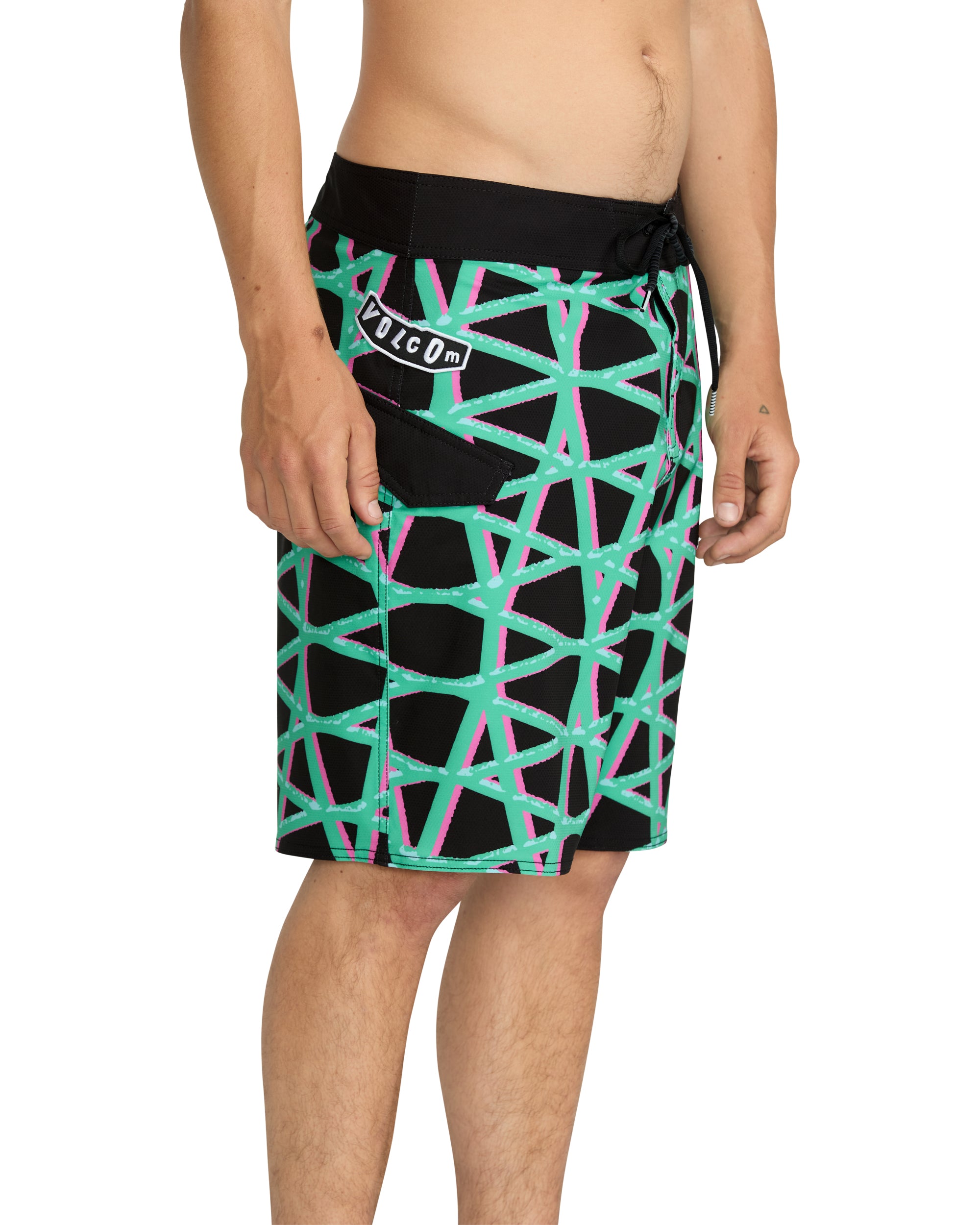 Volcom Stargazer Mod Board Shorts - Black