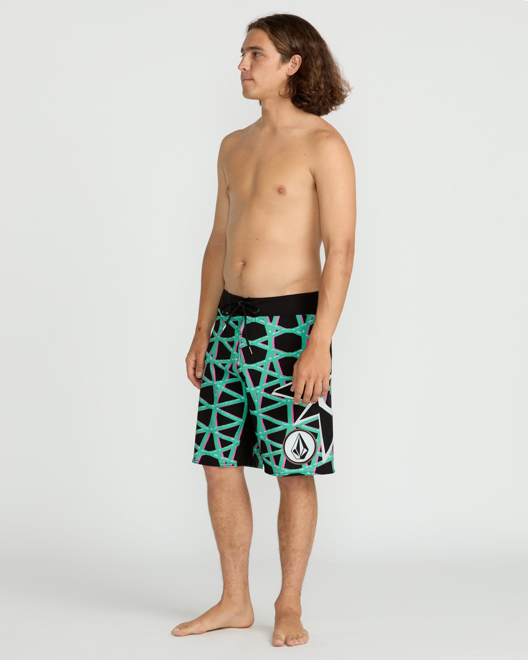Volcom Stargazer Mod Board Shorts - Black
